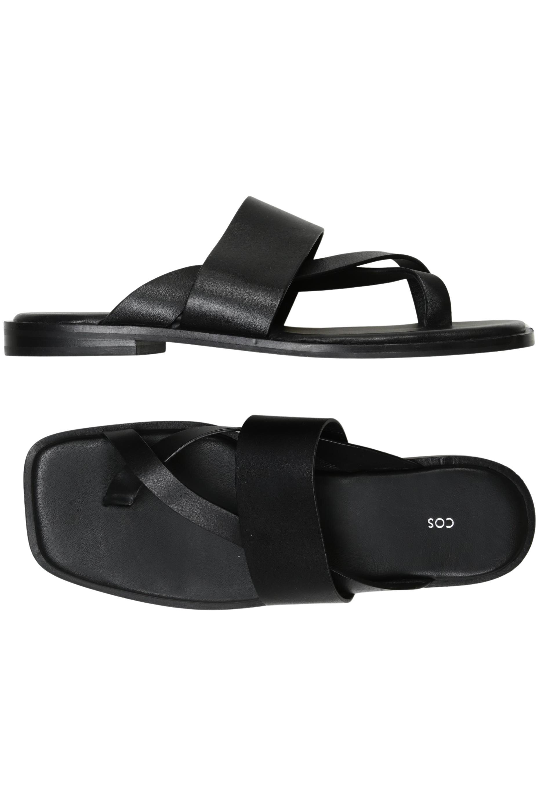 

COS Damen Sandale, schwarz, Gr. 41