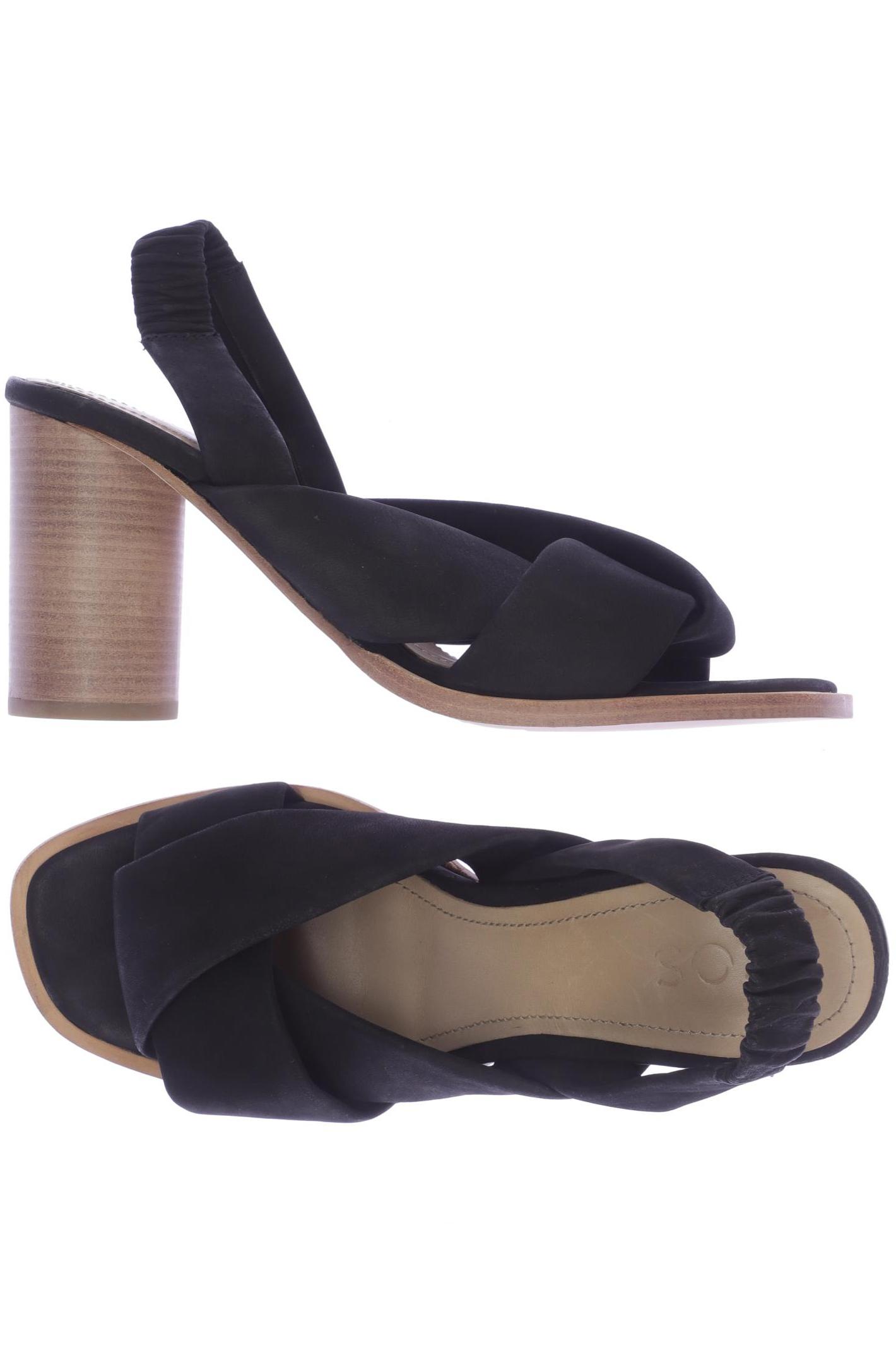 

COS Damen Sandale, schwarz, Gr. 40