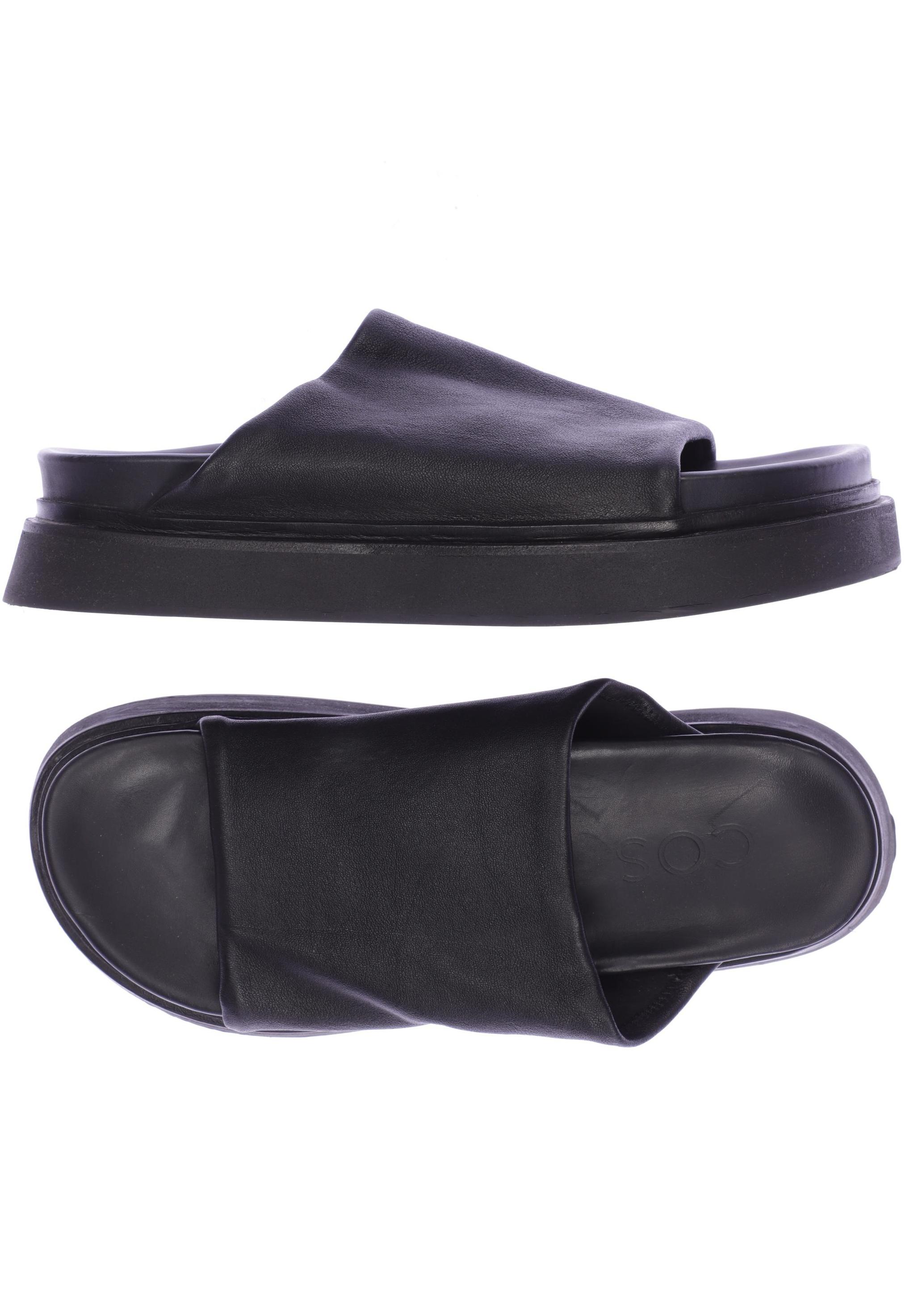 

COS Damen Sandale, schwarz, Gr. 38