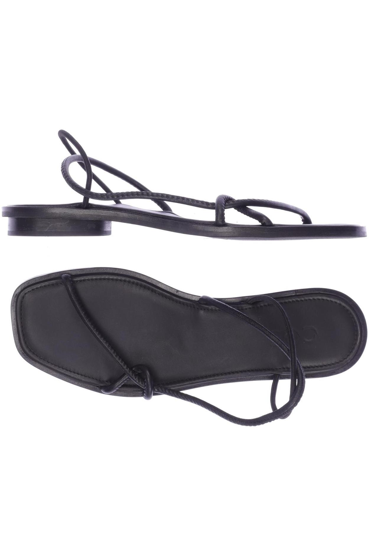 

COS Damen Sandale, schwarz, Gr. 39