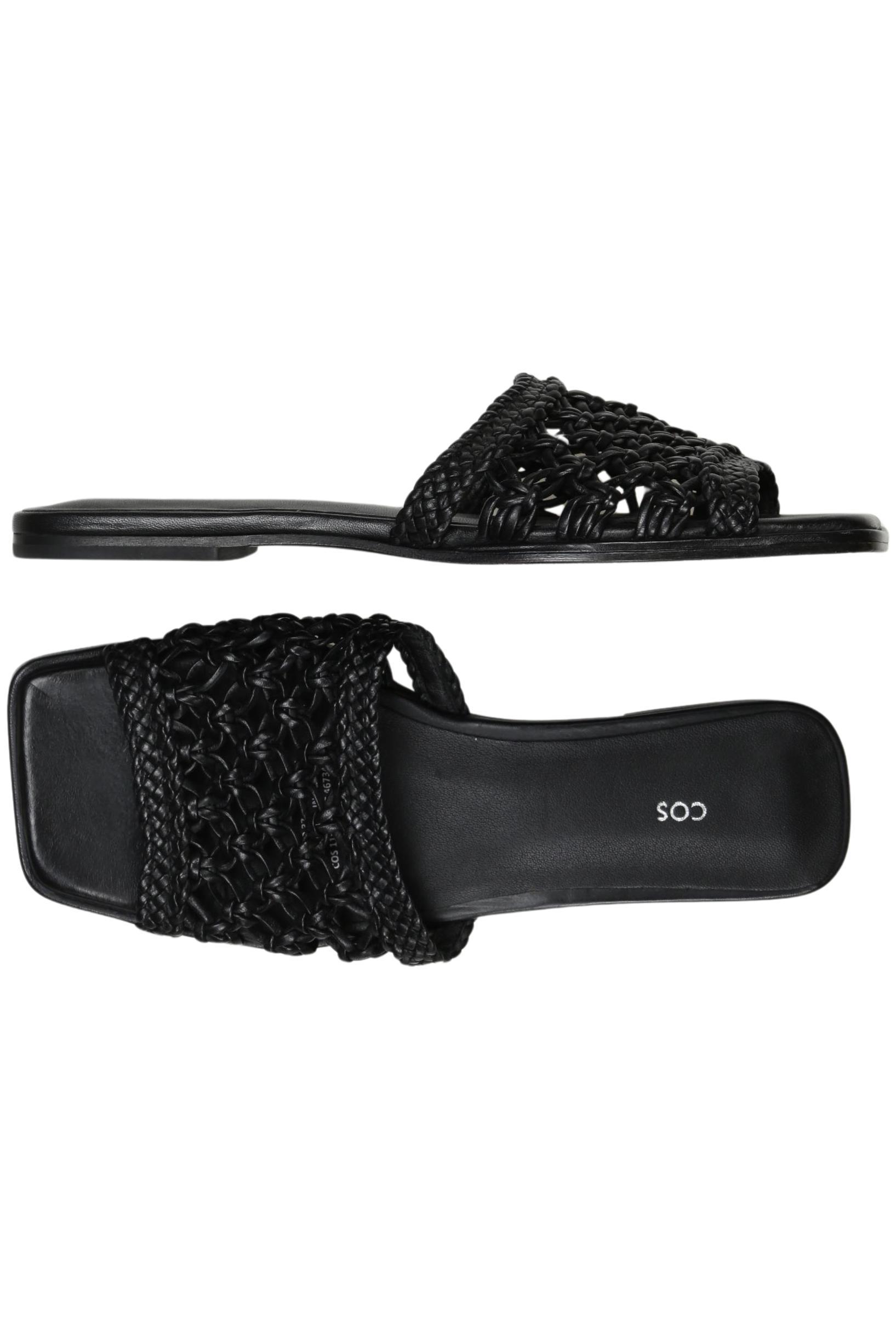 

COS Damen Sandale, schwarz, Gr. 37