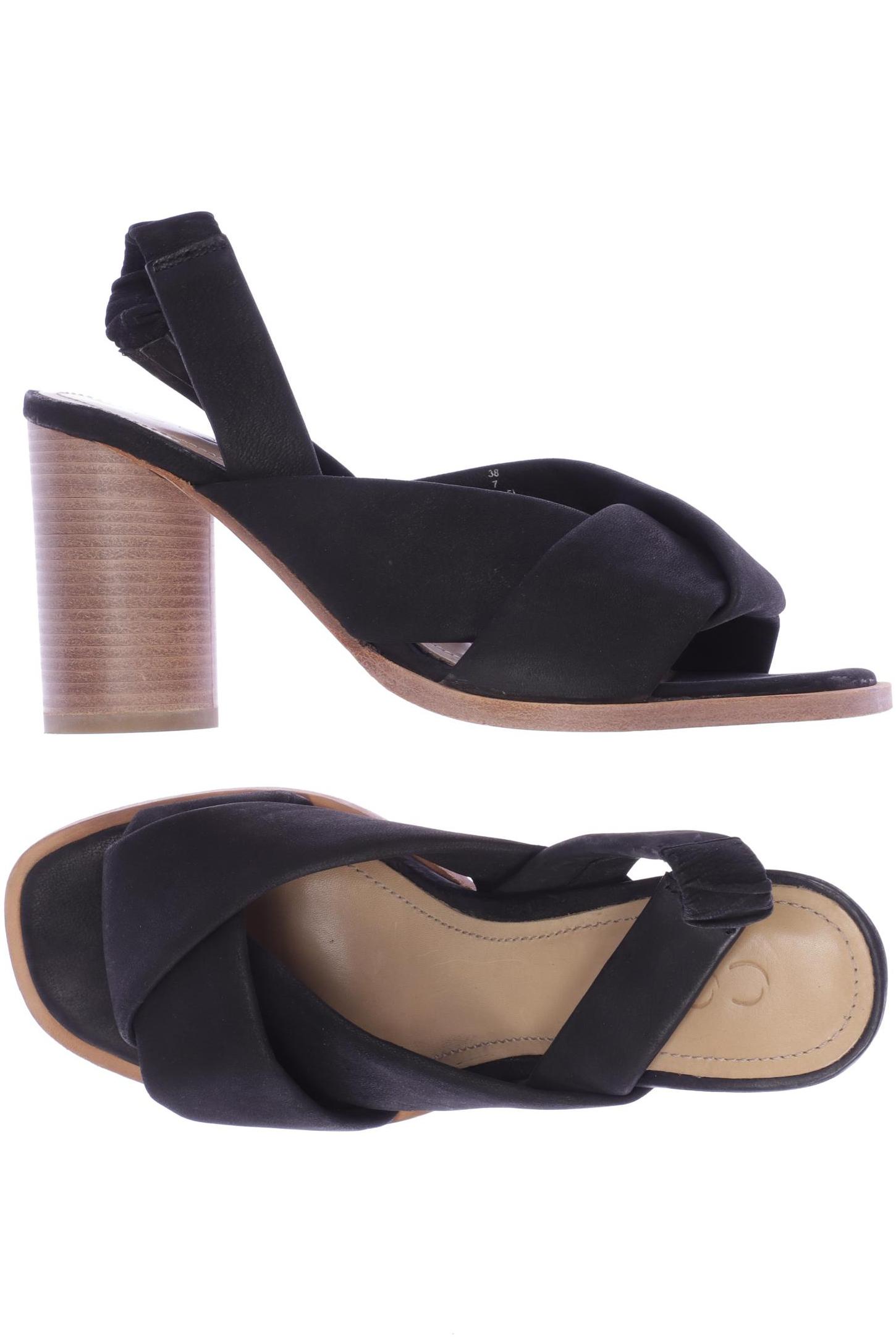 

COS Damen Sandale, schwarz, Gr. 38