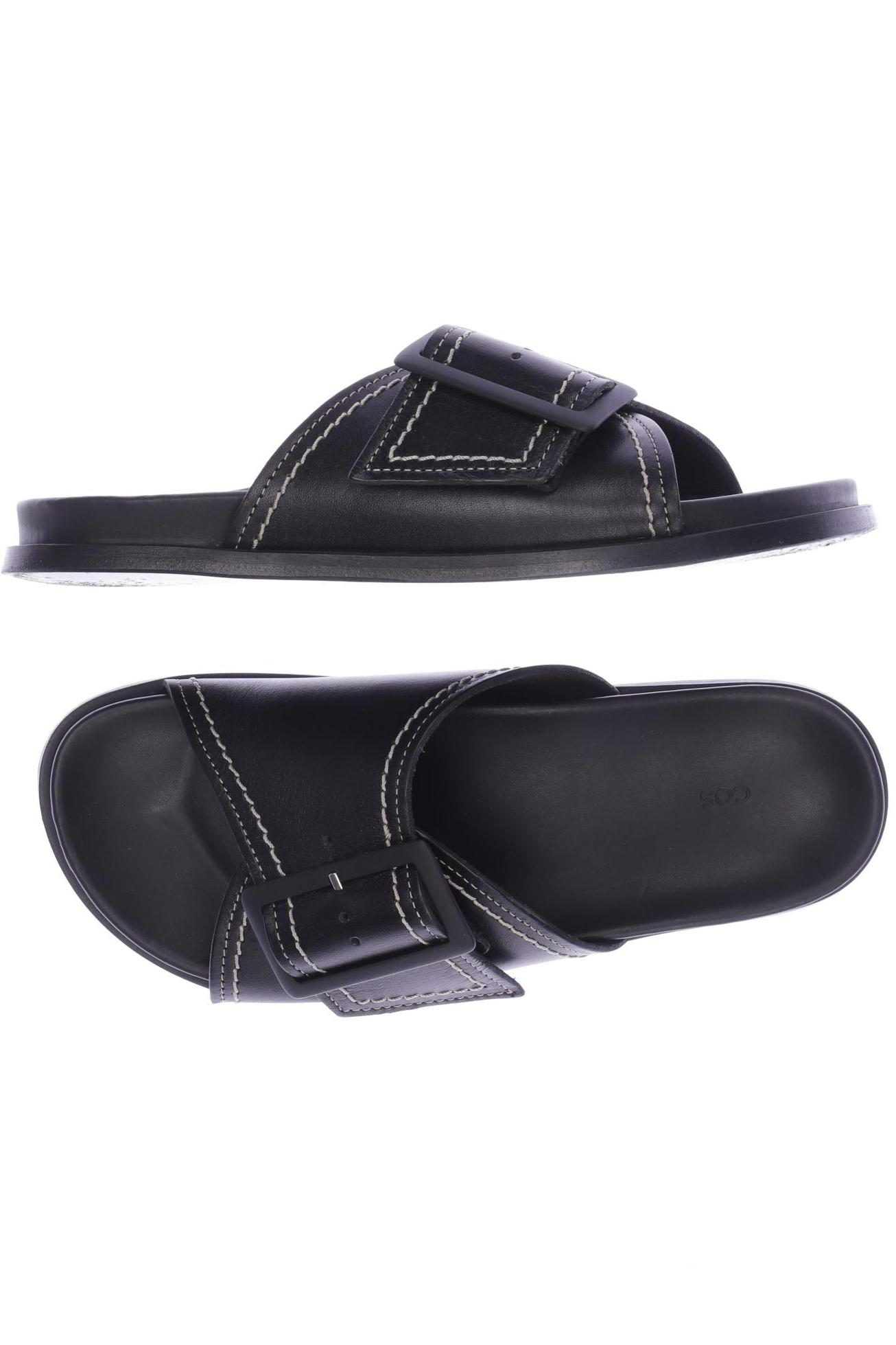 

COS Damen Sandale, schwarz, Gr. 36