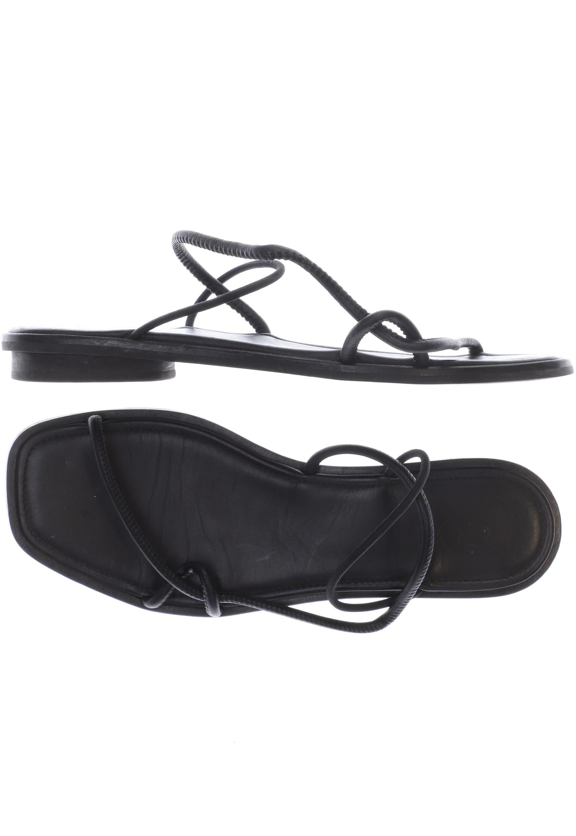 

COS Damen Sandale, schwarz, Gr. 39