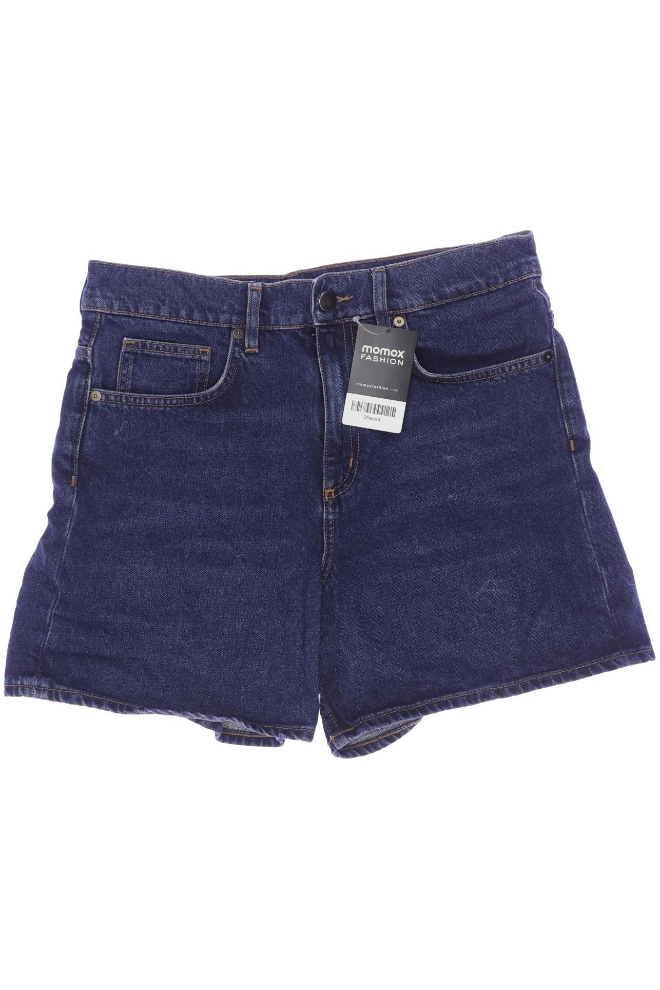 

COS Damen Shorts, marineblau, Gr. 28