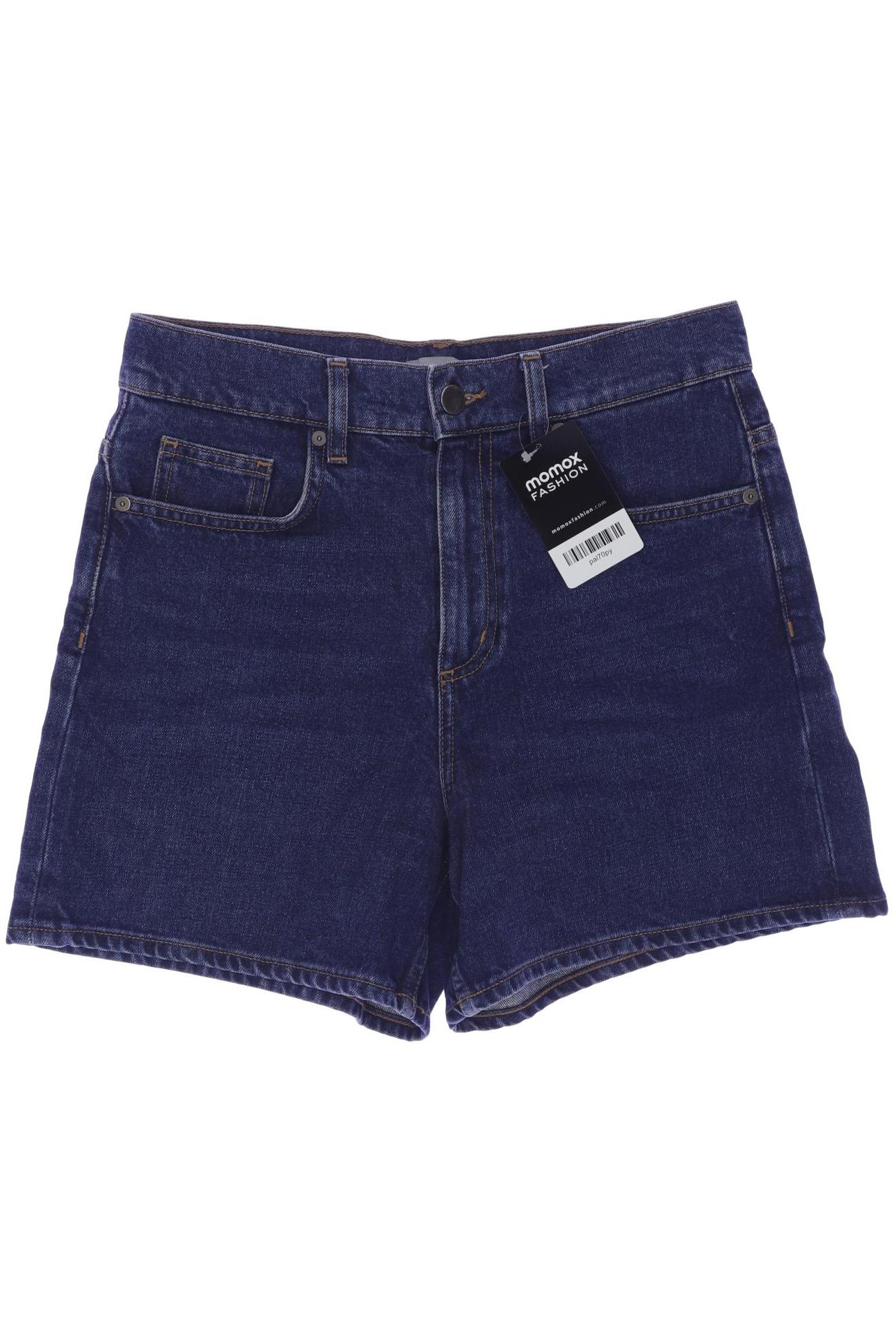 

COS Damen Shorts, marineblau, Gr. 26