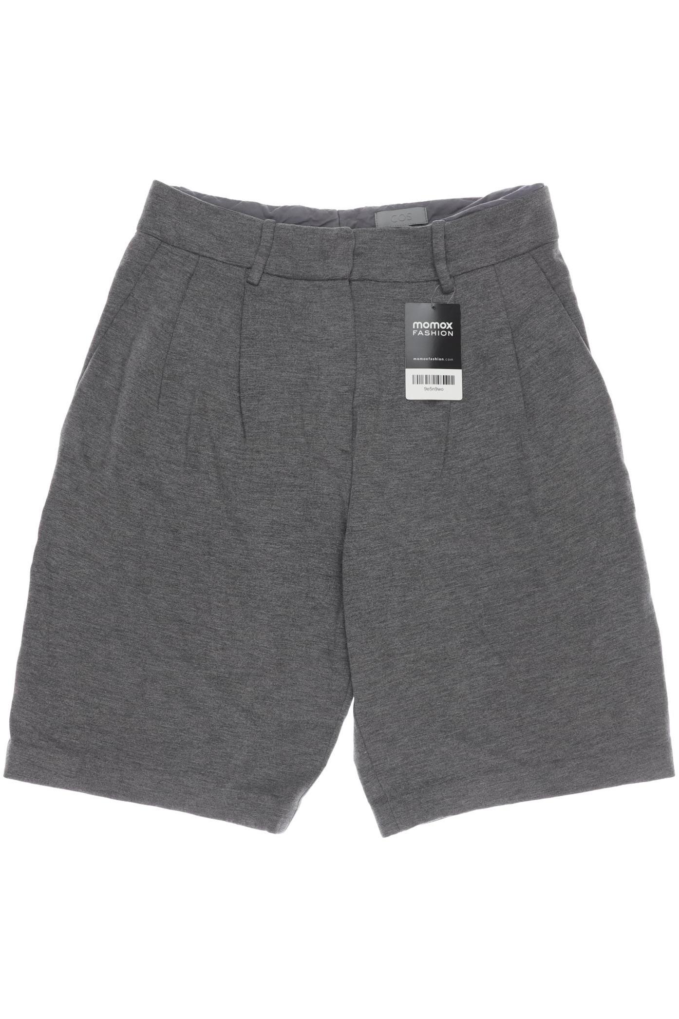 

COS Damen Shorts, grau, Gr. 34