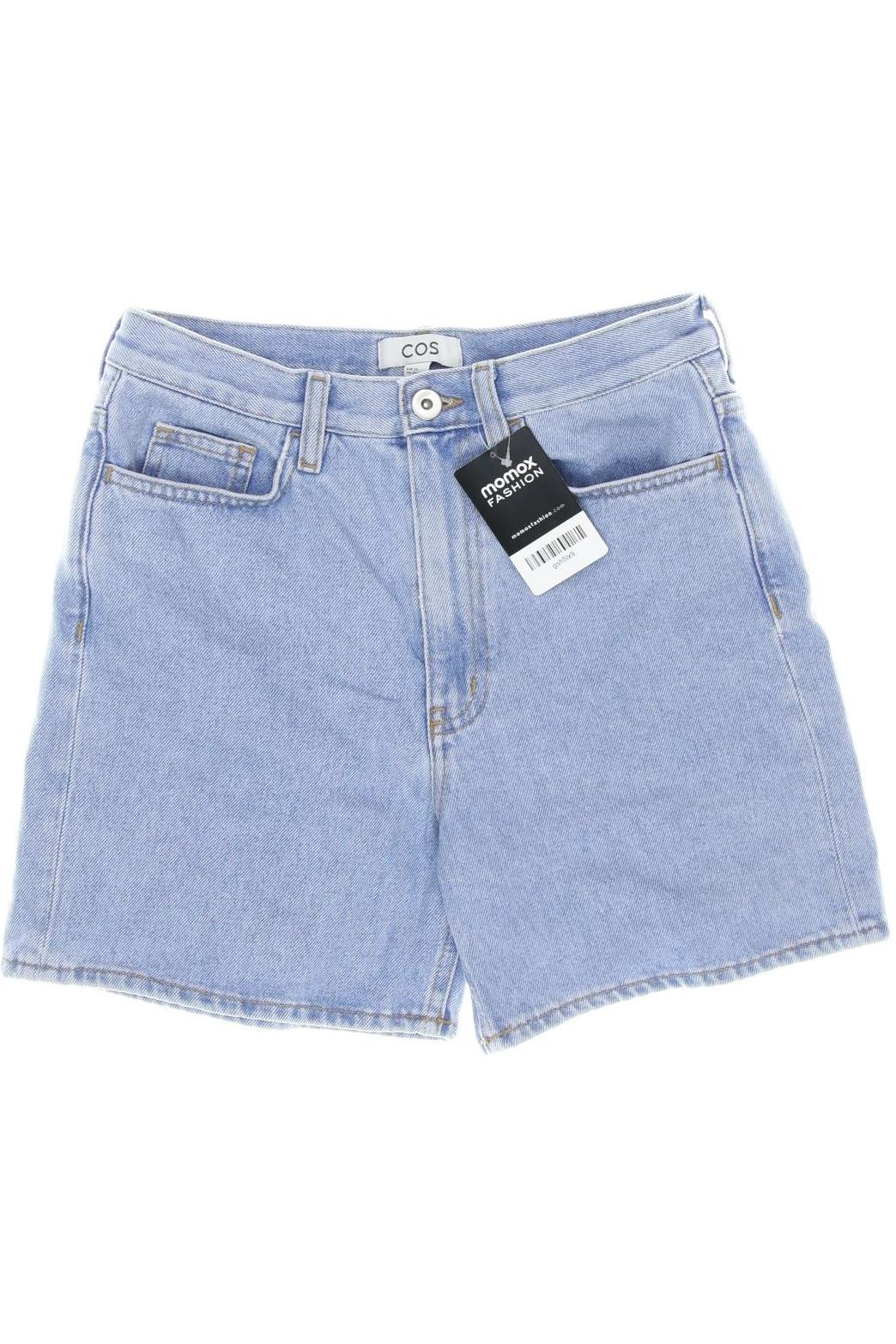 

COS Damen Shorts, blau, Gr. 24