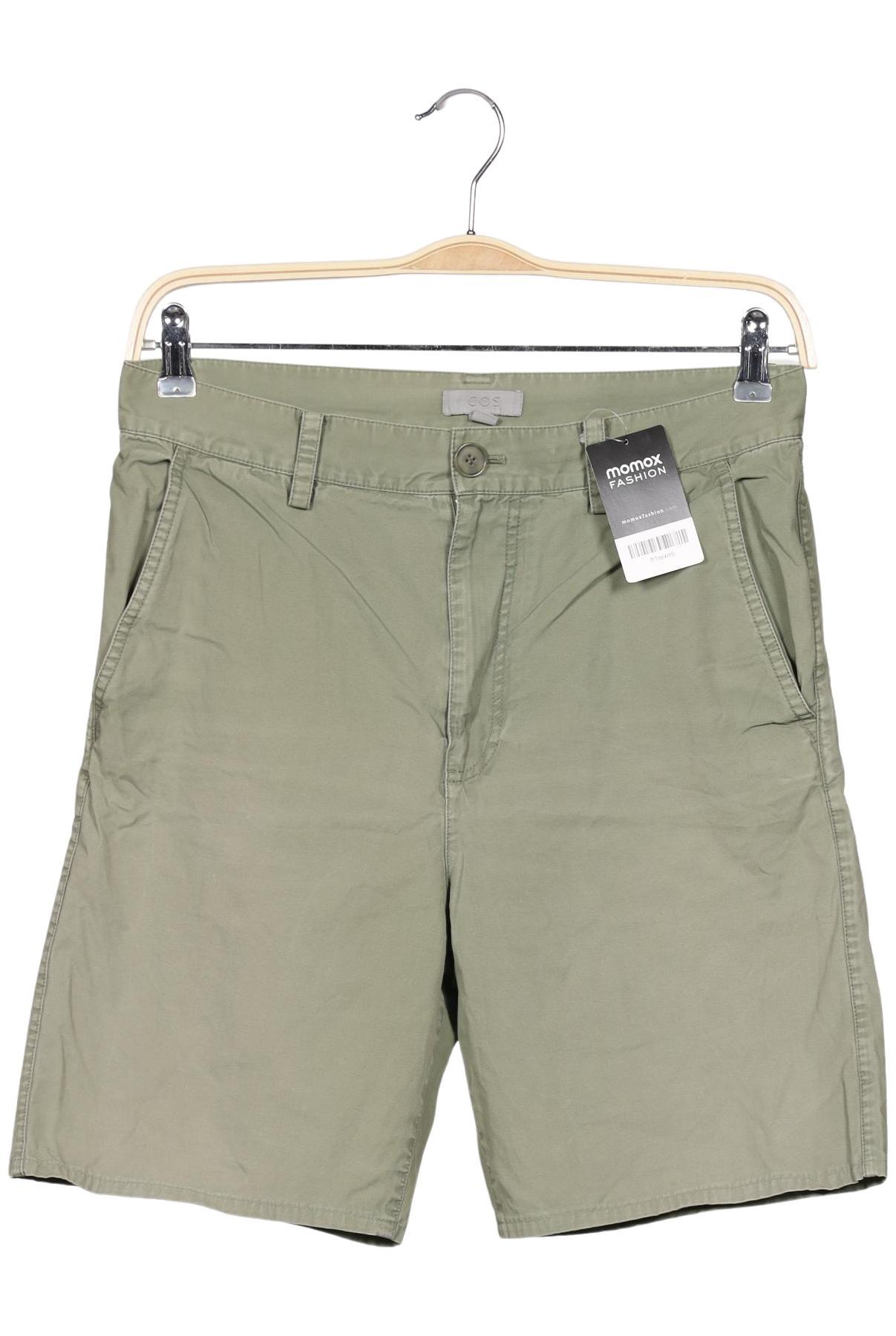 

COS Damen Shorts, grün, Gr. 38