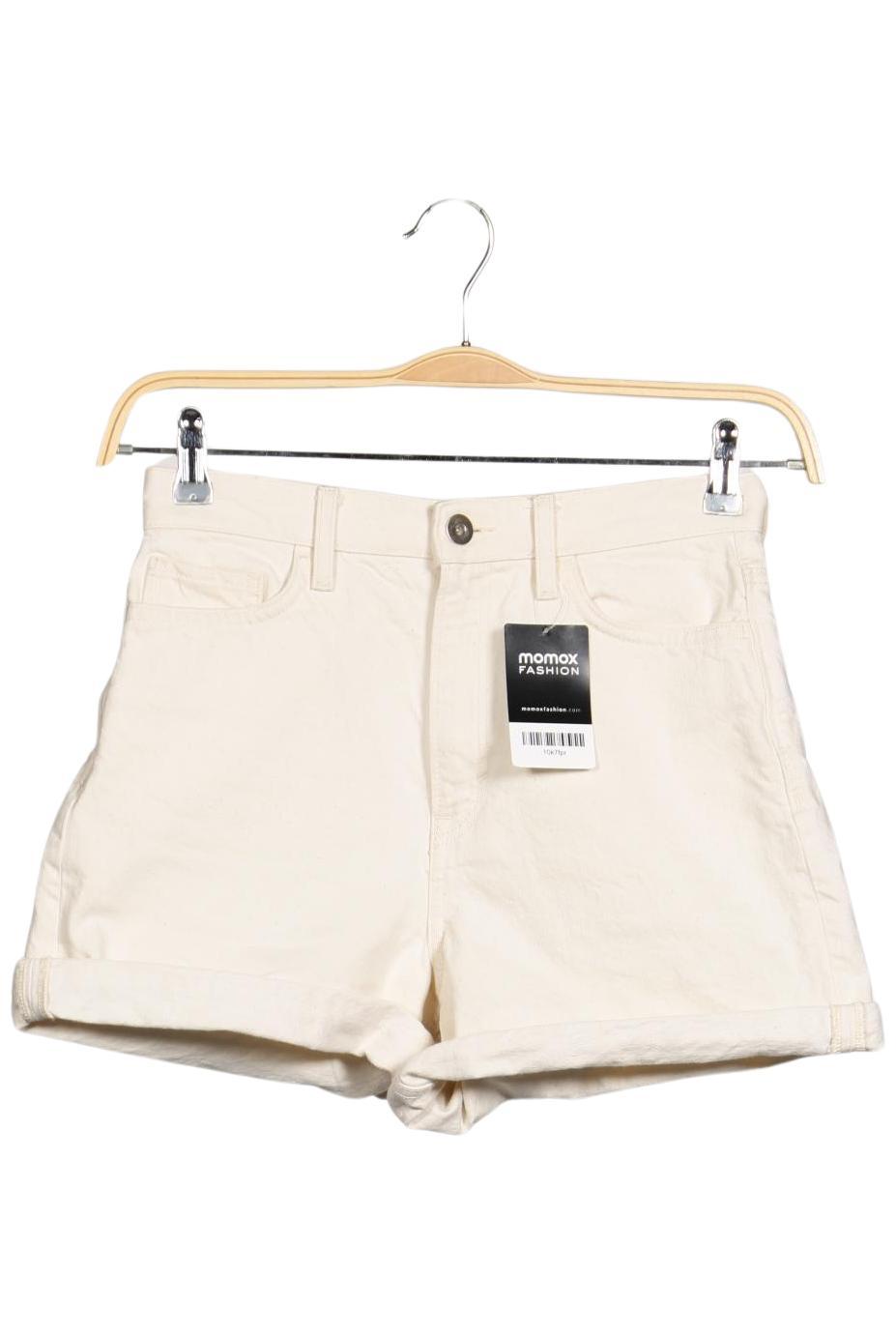 

COS Damen Shorts, cremeweiß, Gr. 26