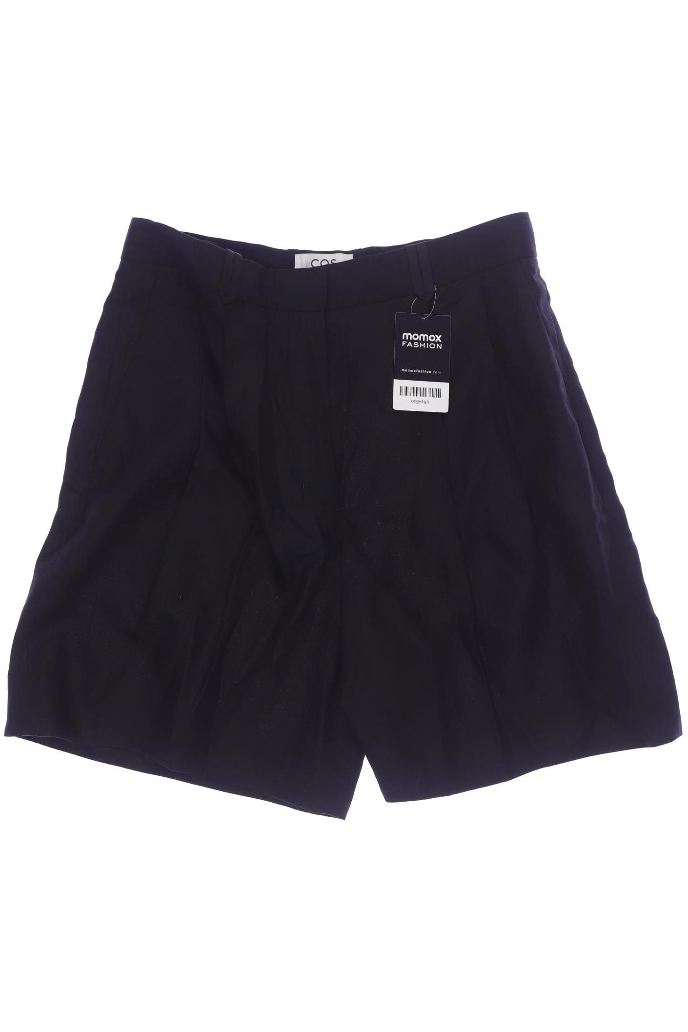 

COS Damen Shorts, schwarz, Gr. 38