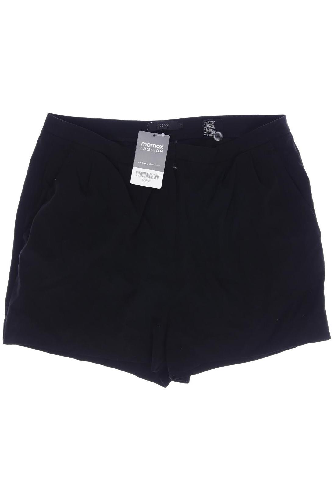 

COS Damen Shorts, schwarz, Gr. 38