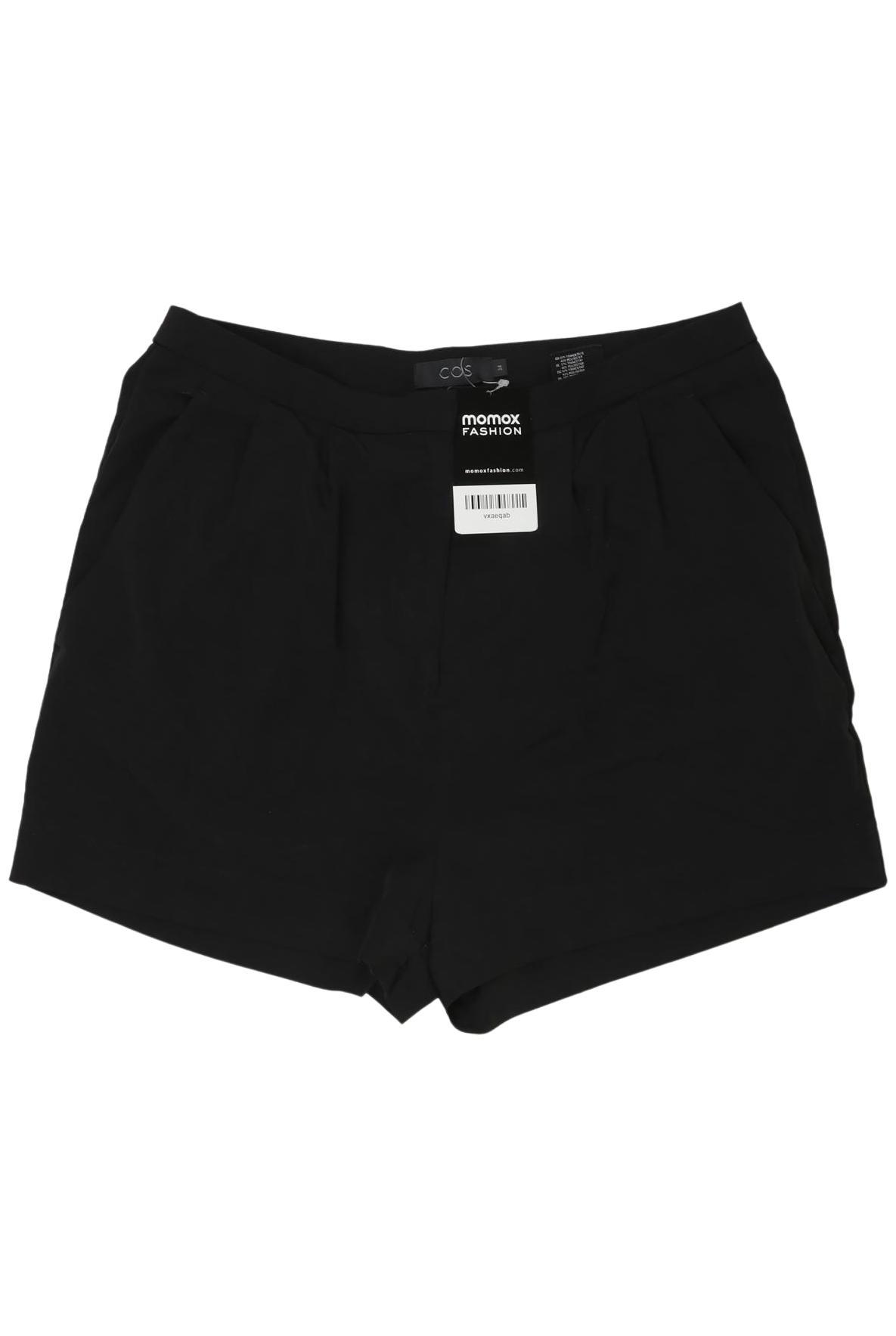 

COS Damen Shorts, schwarz, Gr. 34