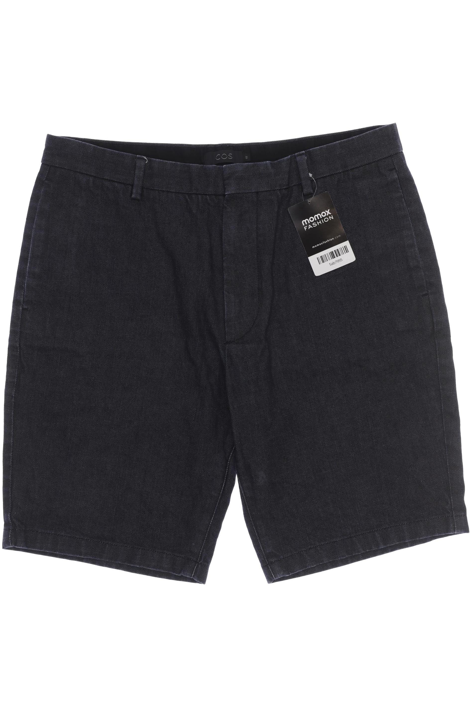 

COS Damen Shorts, marineblau, Gr. 48