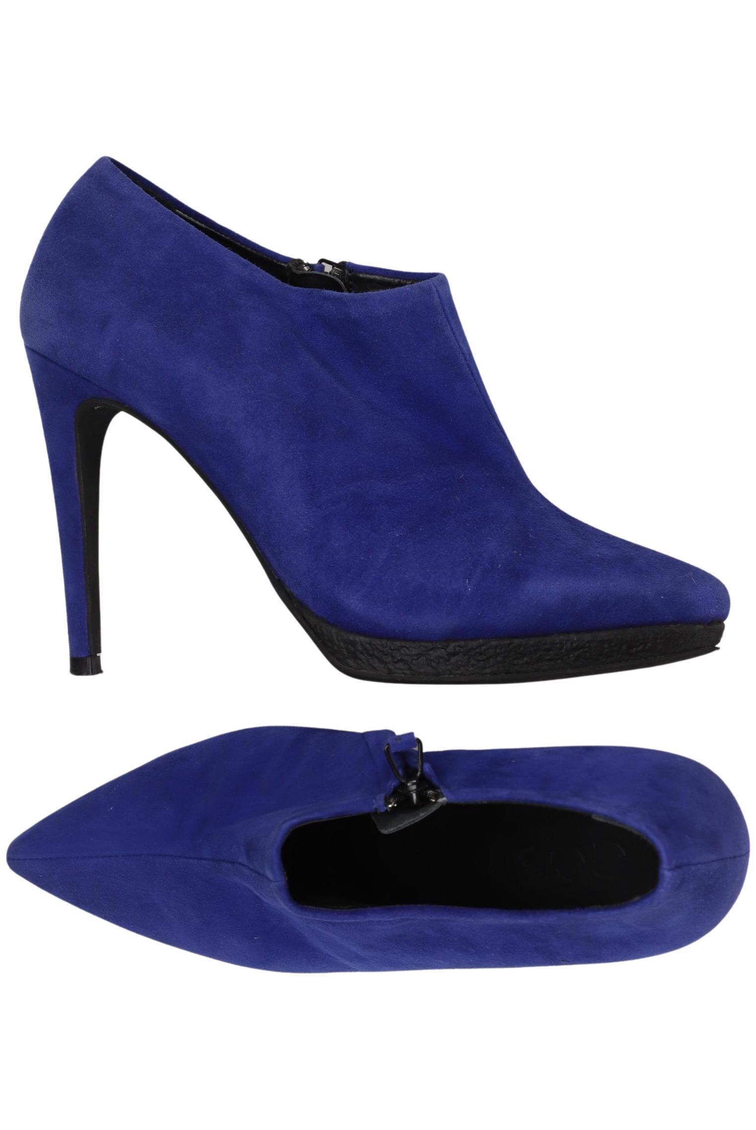 

COS Damen Stiefelette, blau, Gr. 38