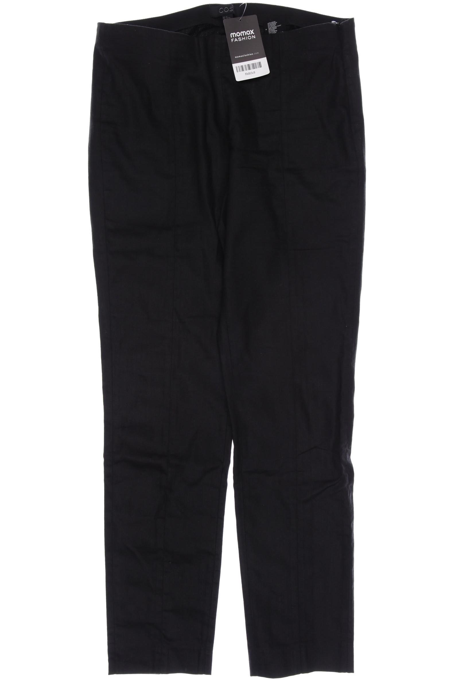 

COS Damen Stoffhose, schwarz, Gr. 38