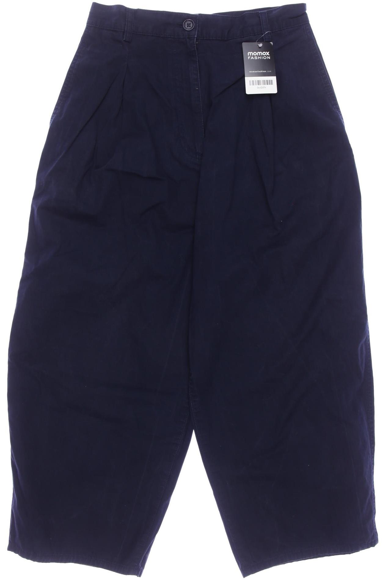

COS Damen Stoffhose, marineblau, Gr. 34