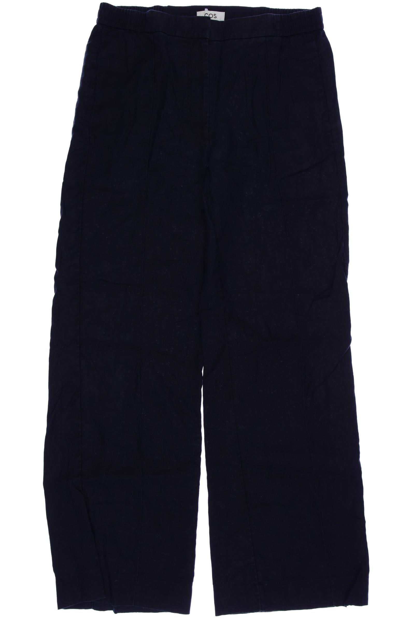 

COS Damen Stoffhose, marineblau, Gr. 40