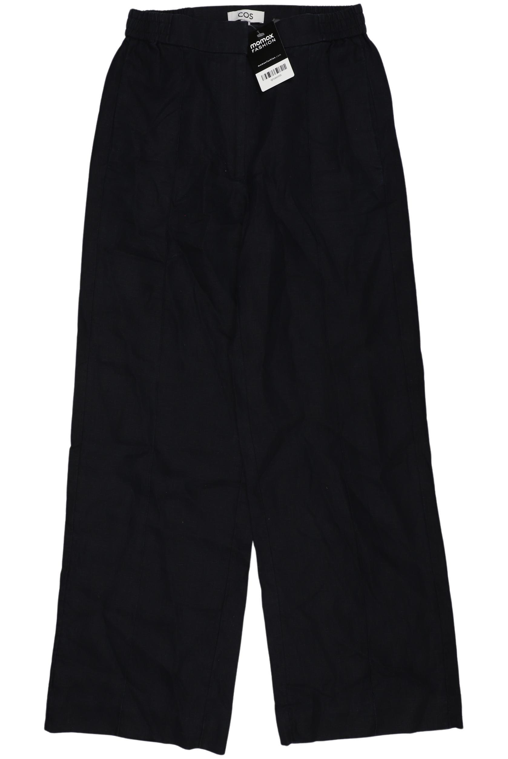 

COS Damen Stoffhose, marineblau, Gr. 34