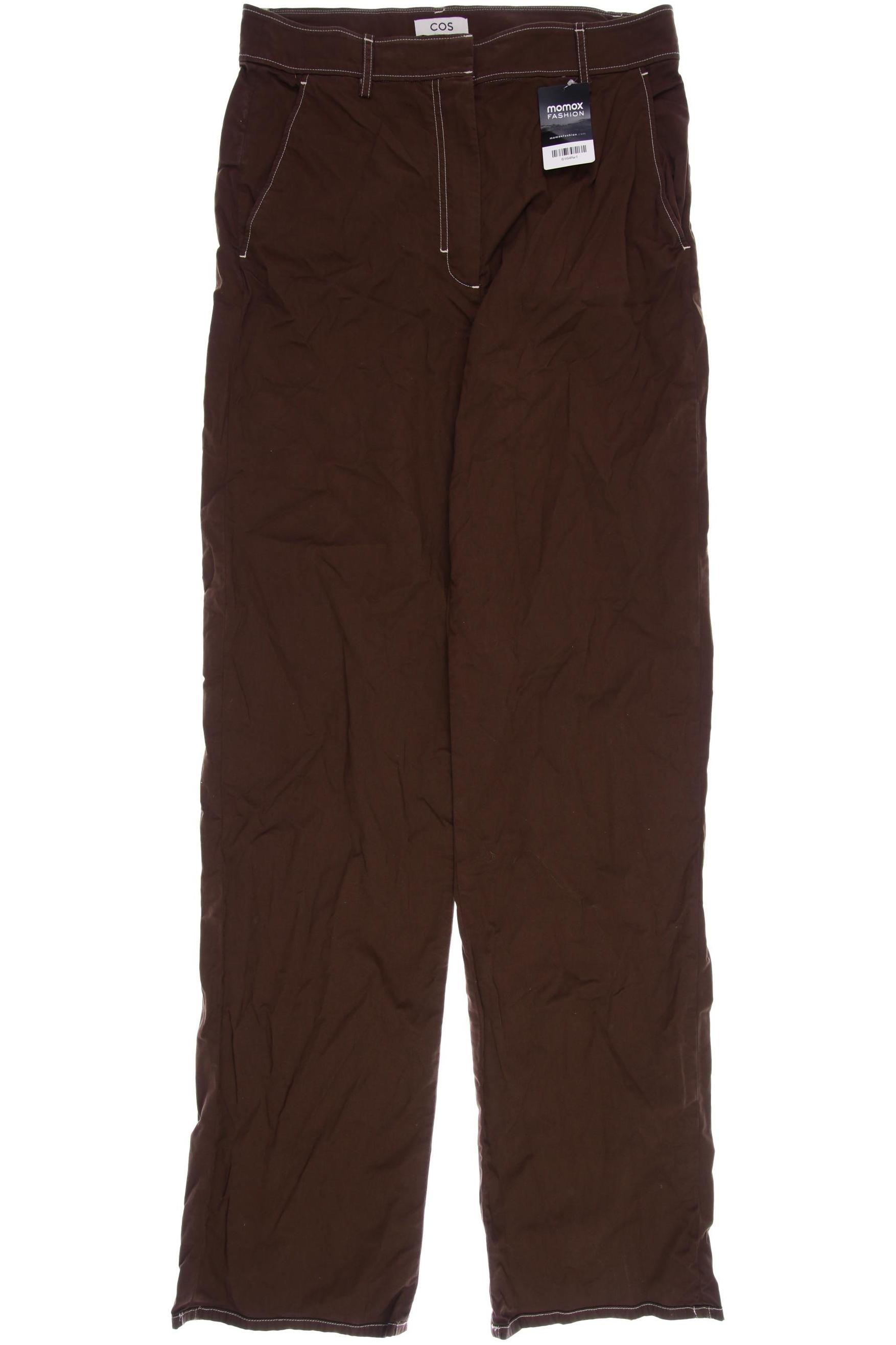 

COS Damen Stoffhose, braun, Gr. 44