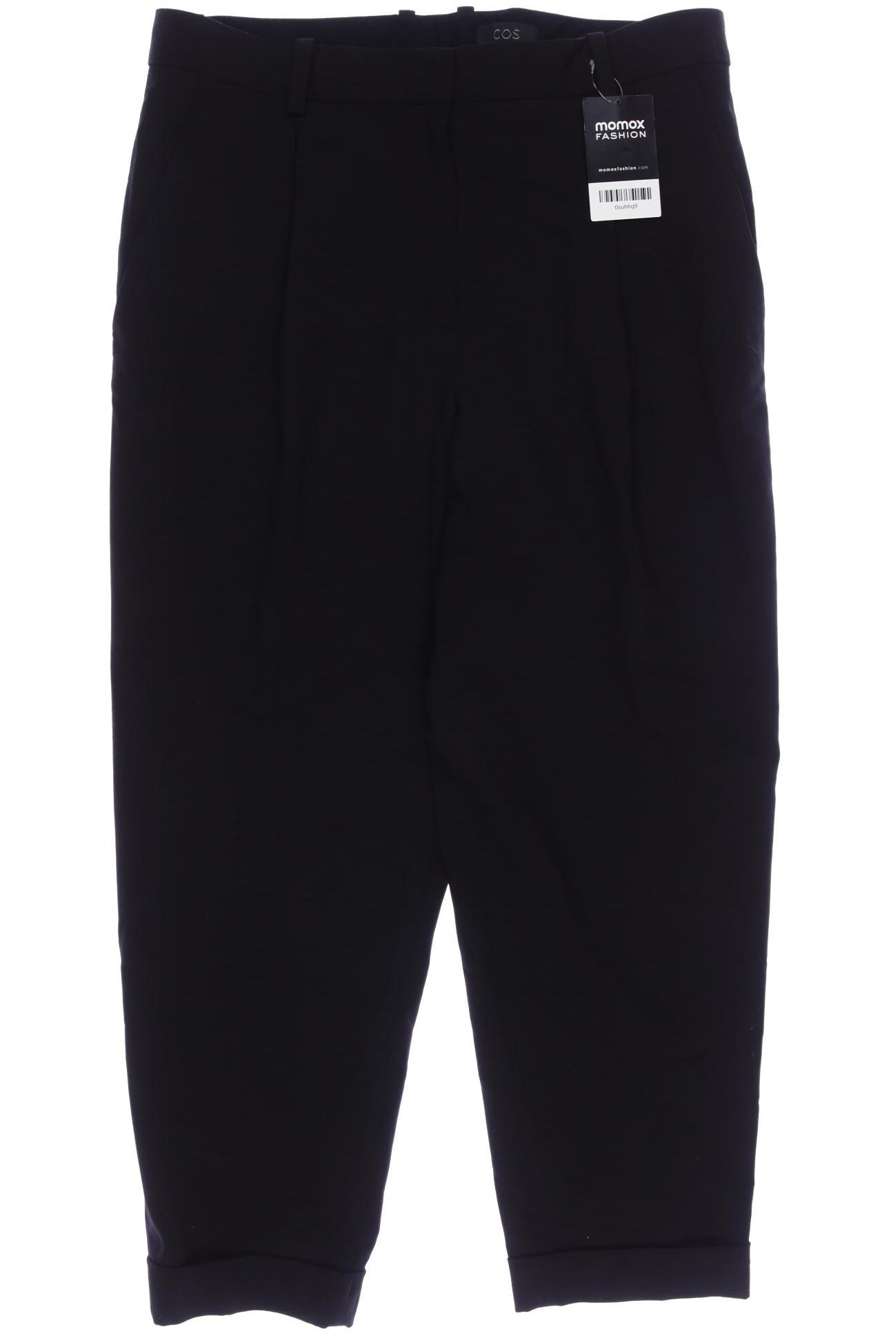 

COS Damen Stoffhose, schwarz, Gr. 38