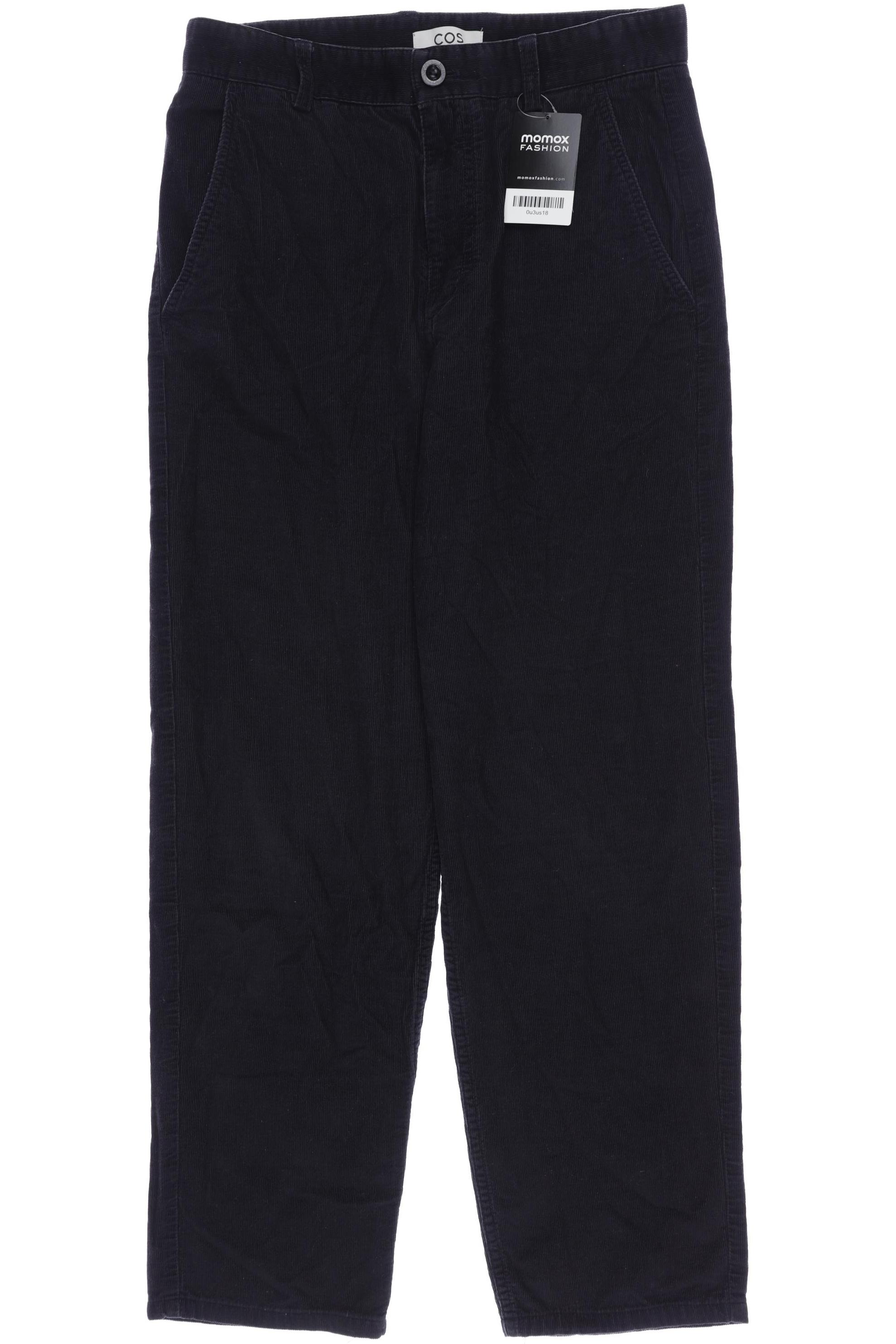 

COS Damen Stoffhose, marineblau, Gr. 36