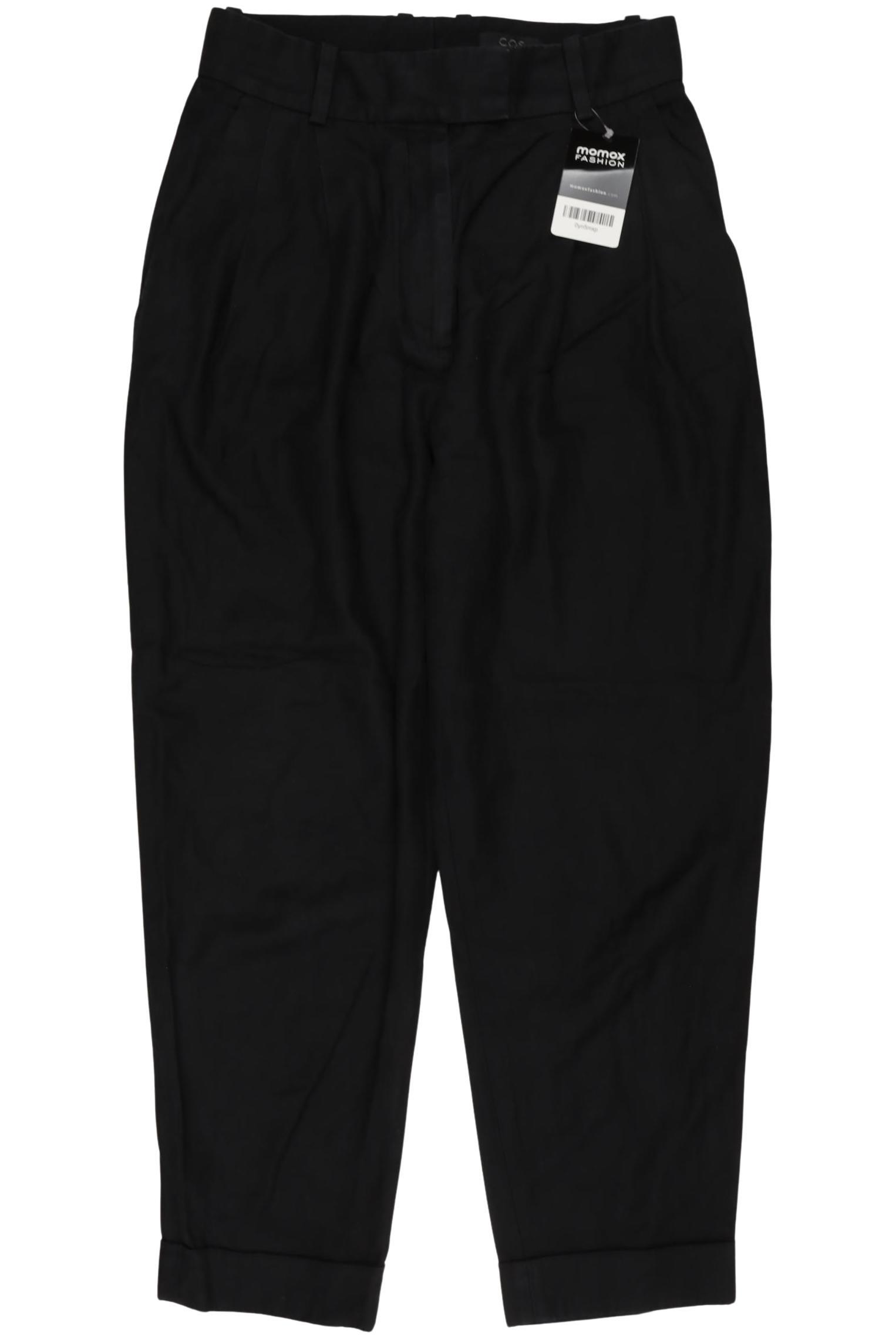 

COS Damen Stoffhose, schwarz, Gr. 36