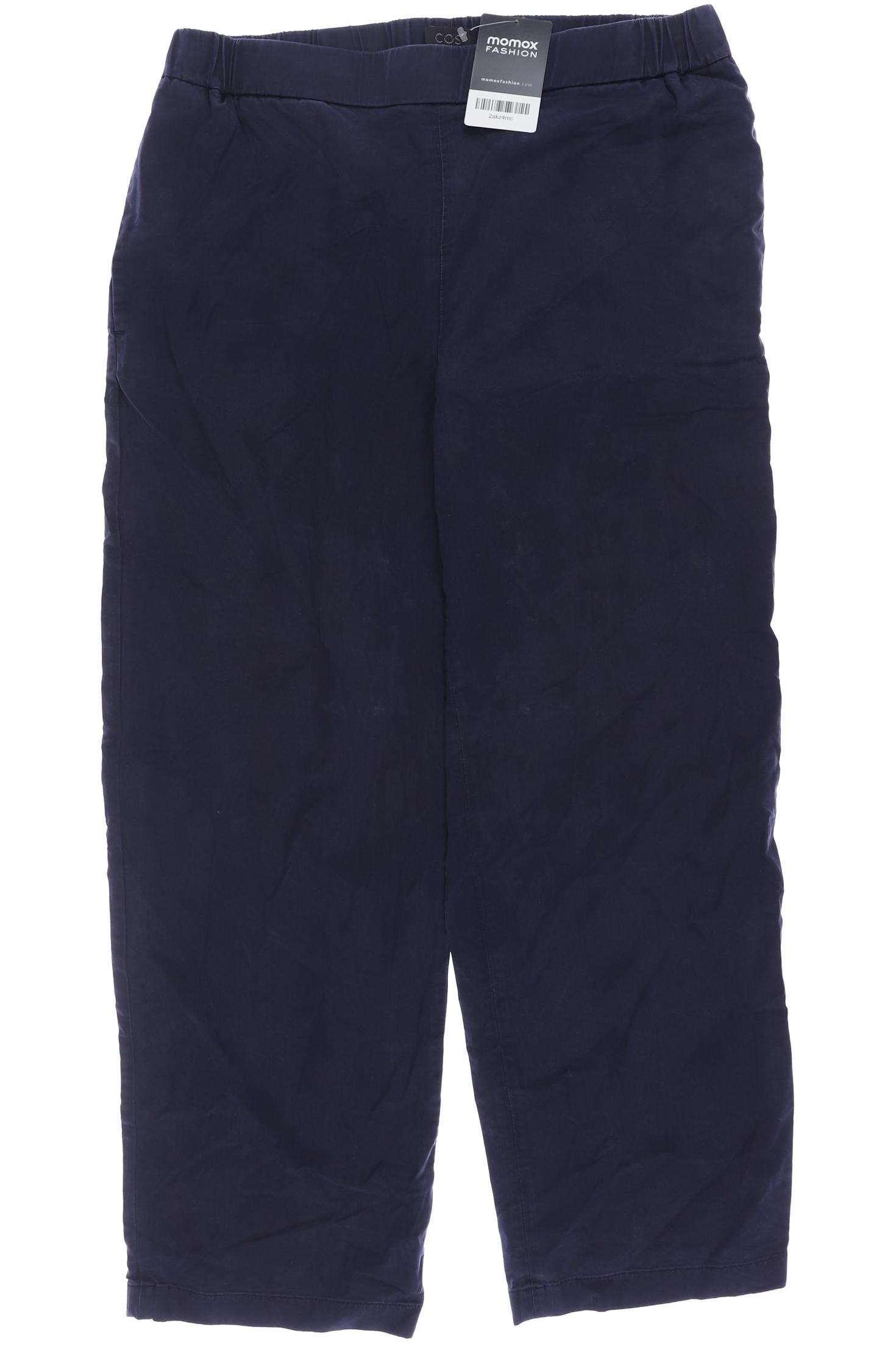 

COS Damen Stoffhose, marineblau, Gr. 38
