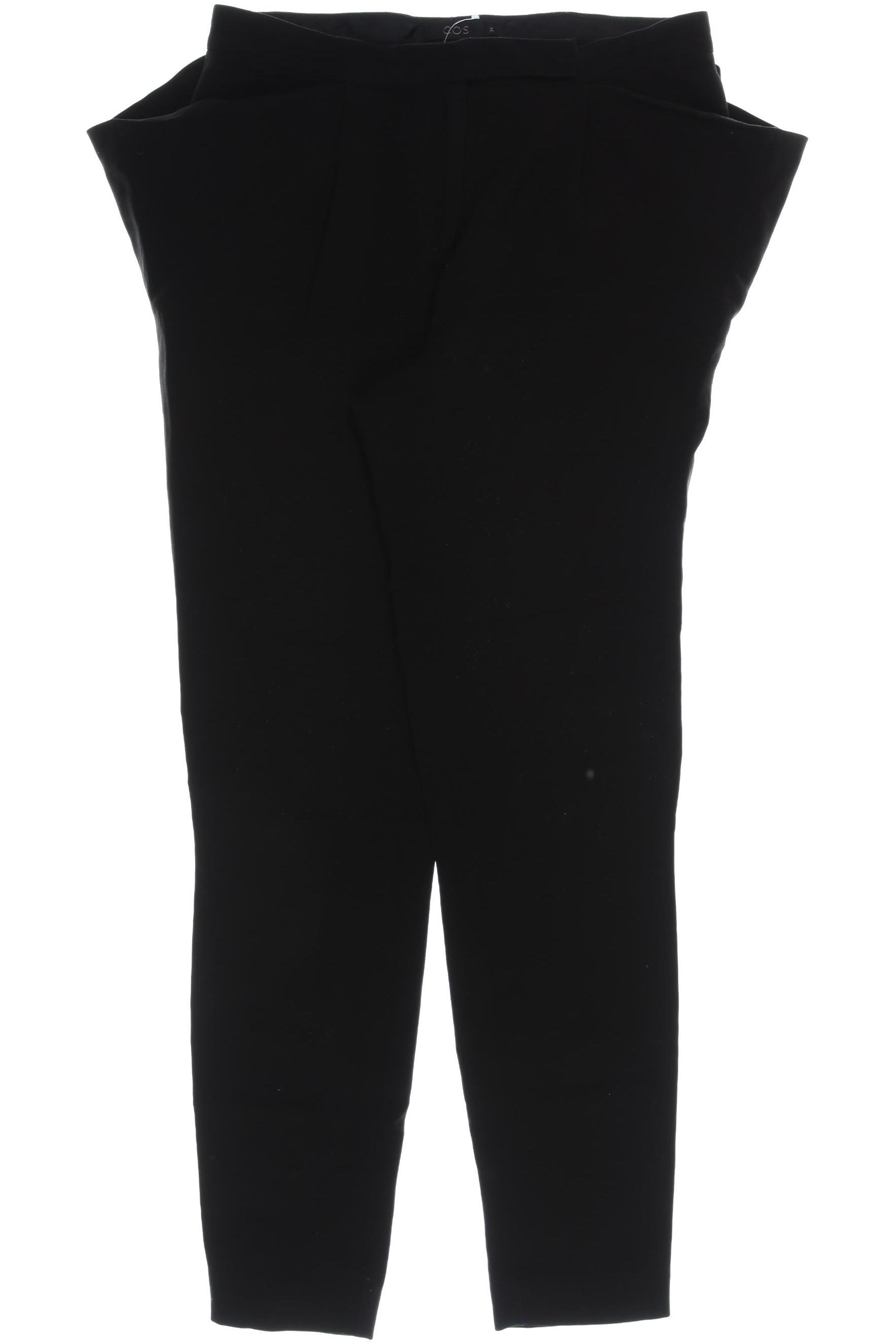 

COS Damen Stoffhose, schwarz, Gr. 34