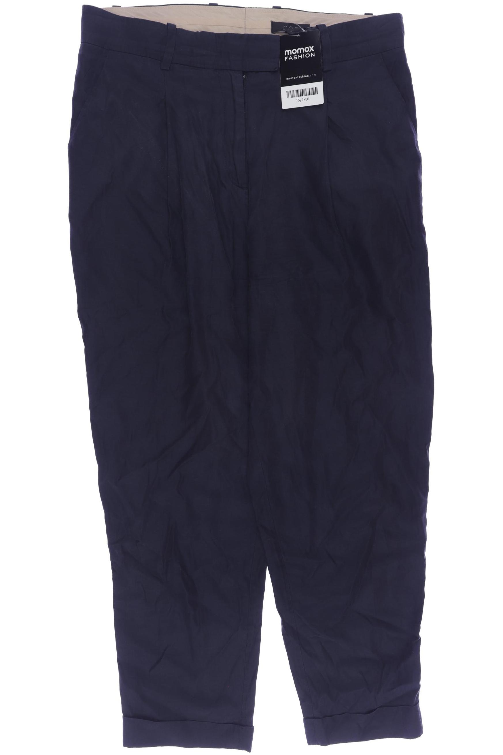 

COS Damen Stoffhose, marineblau, Gr. 34