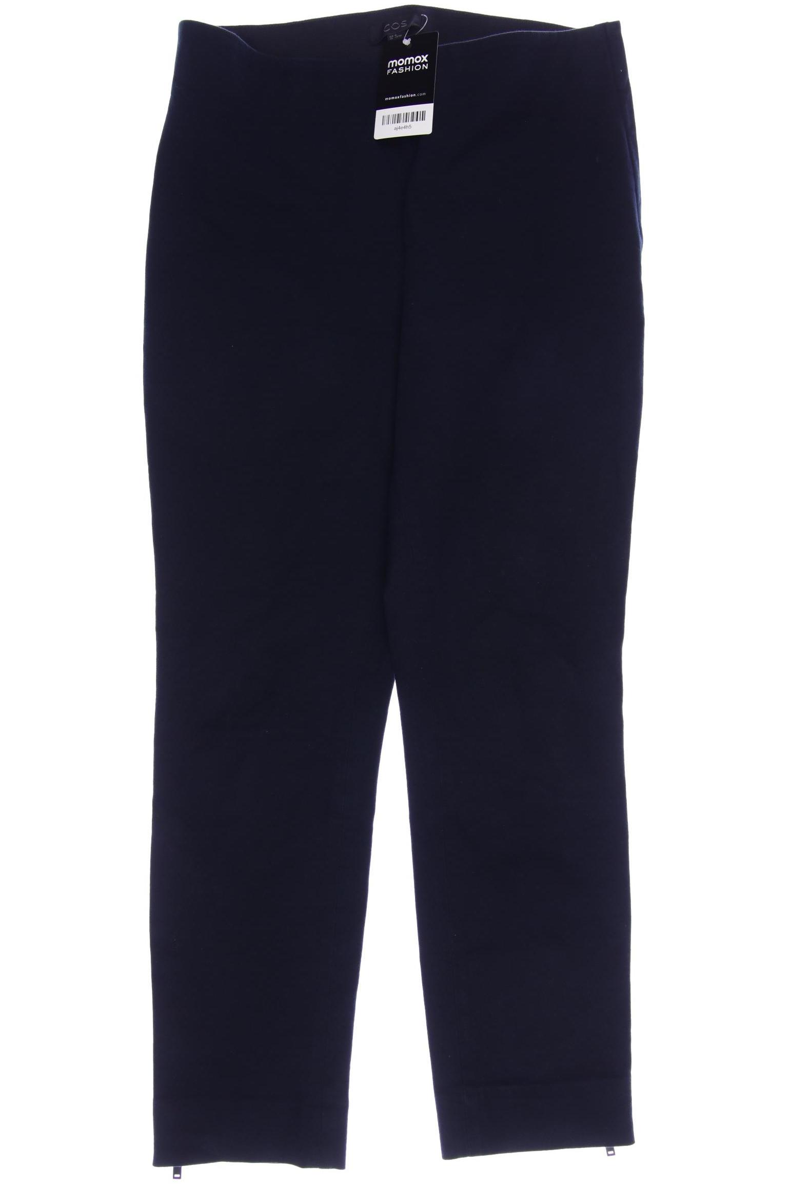 

COS Damen Stoffhose, marineblau, Gr. 40