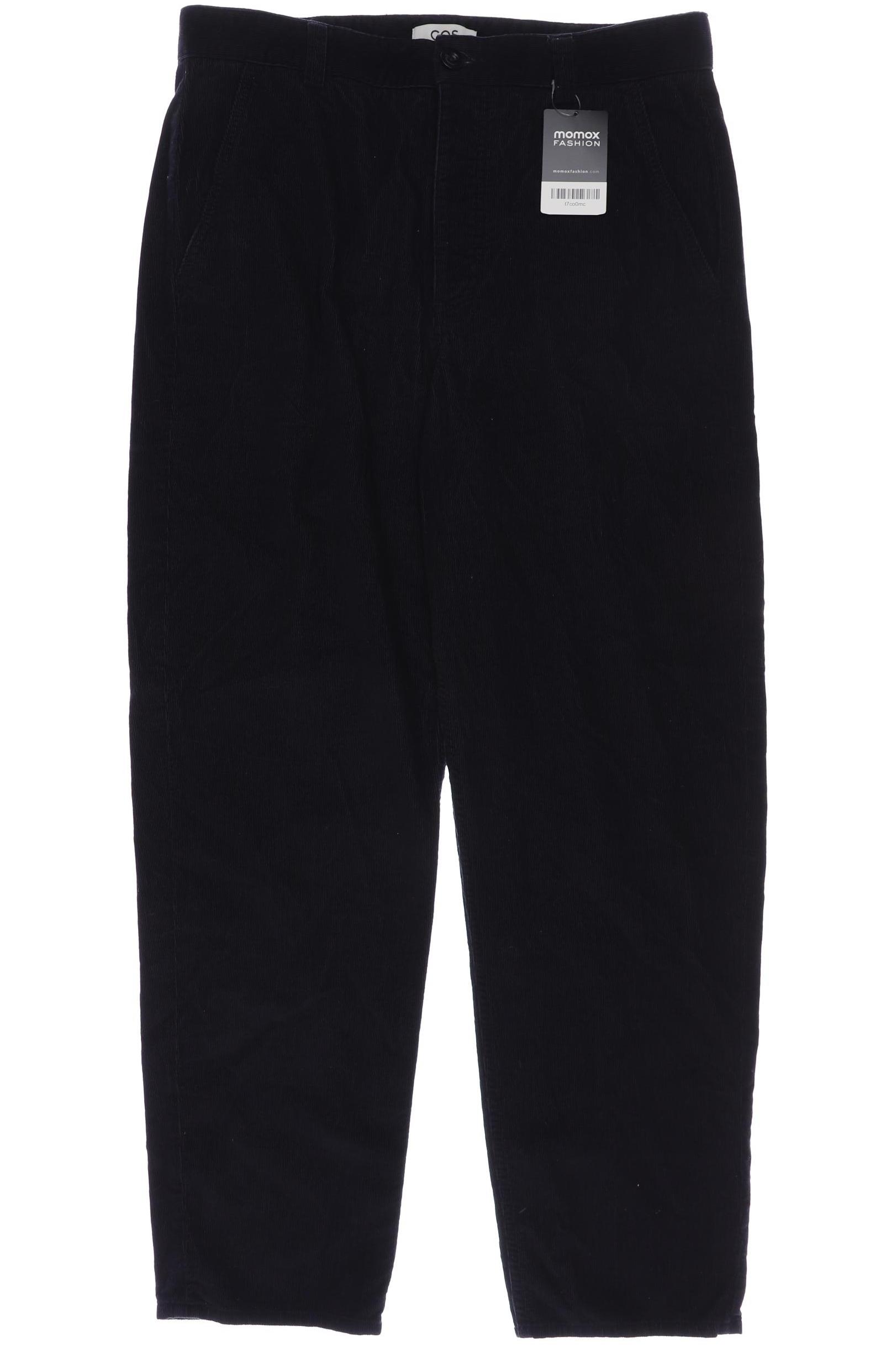 

COS Damen Stoffhose, marineblau, Gr. 38