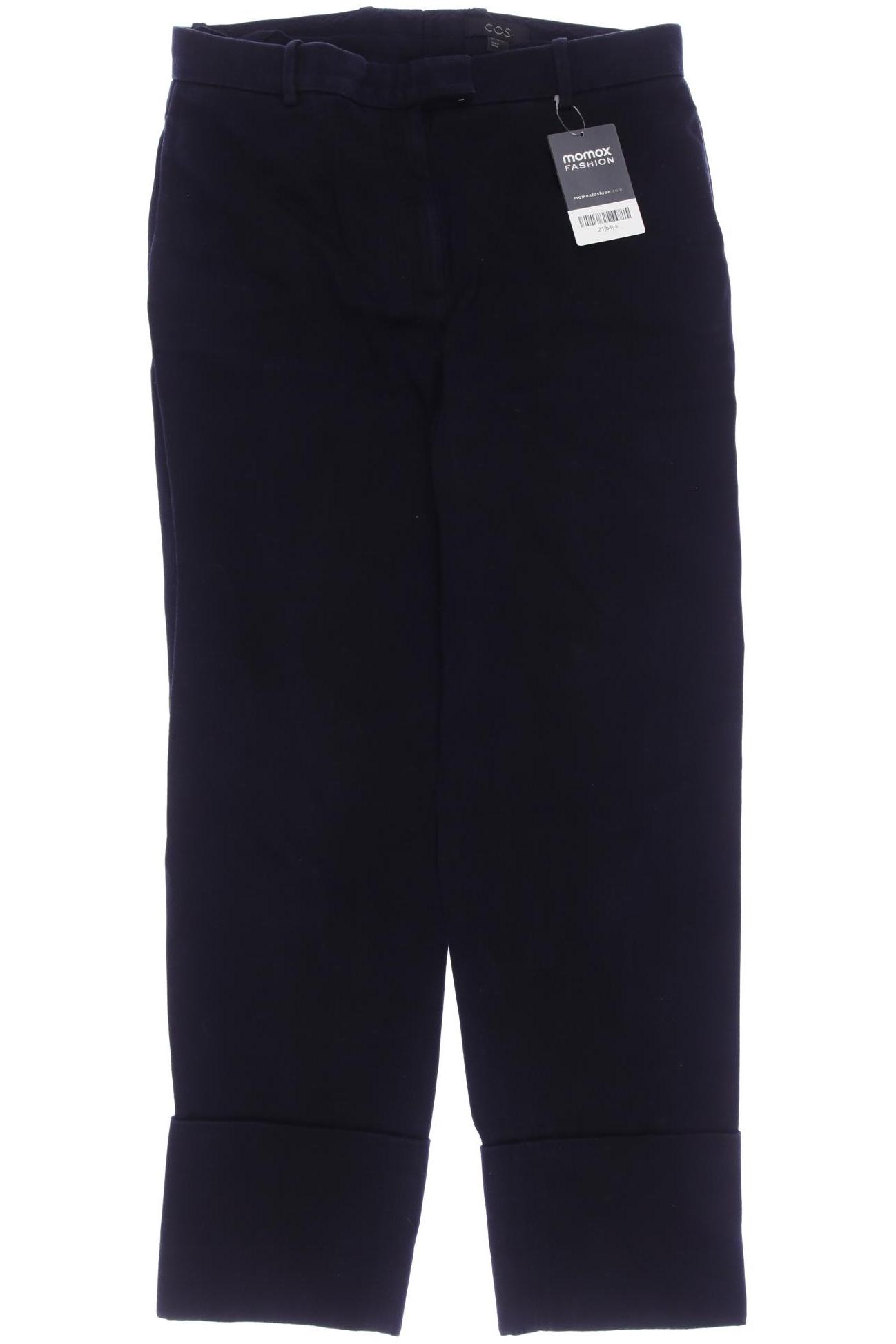 

COS Damen Stoffhose, marineblau, Gr. 36