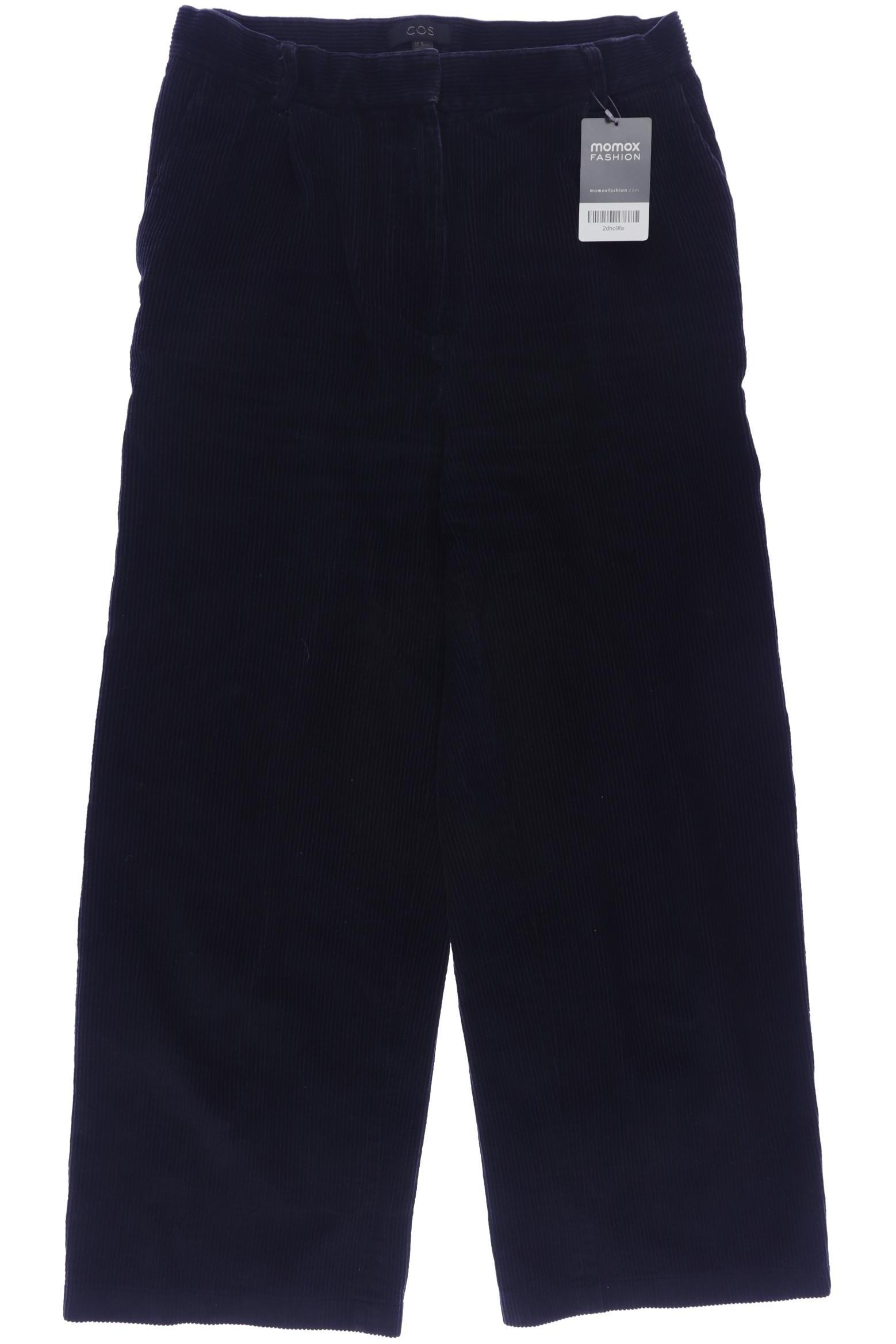 

COS Damen Stoffhose, marineblau, Gr. 38