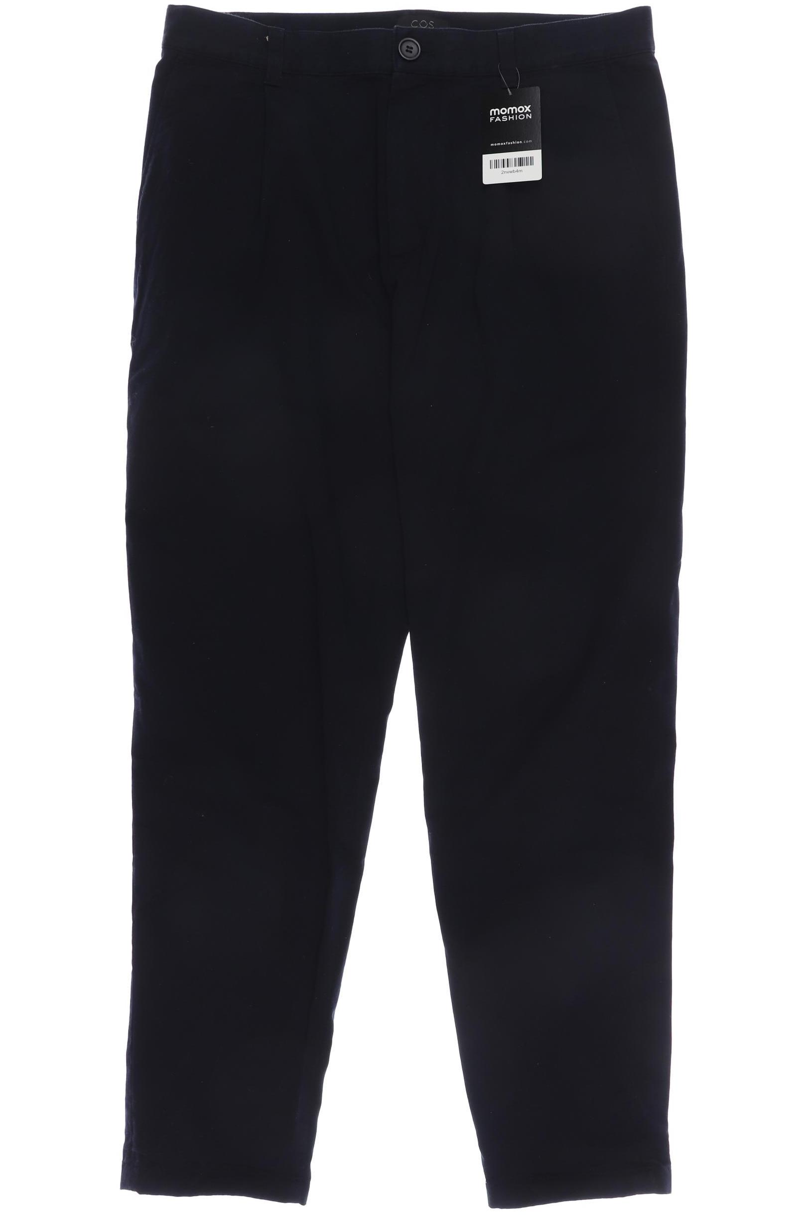

COS Damen Stoffhose, marineblau