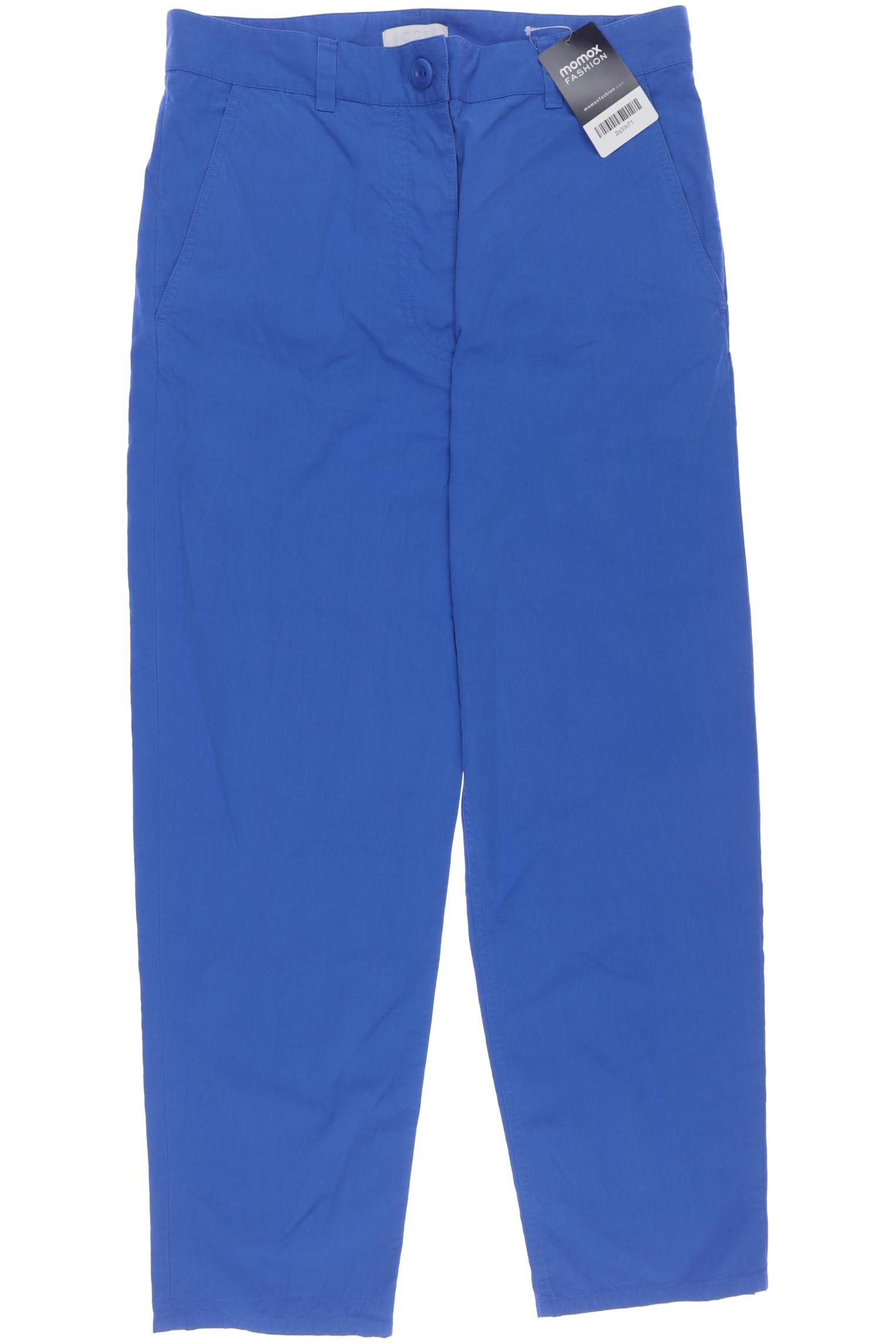 

COS Damen Stoffhose, blau, Gr. 36