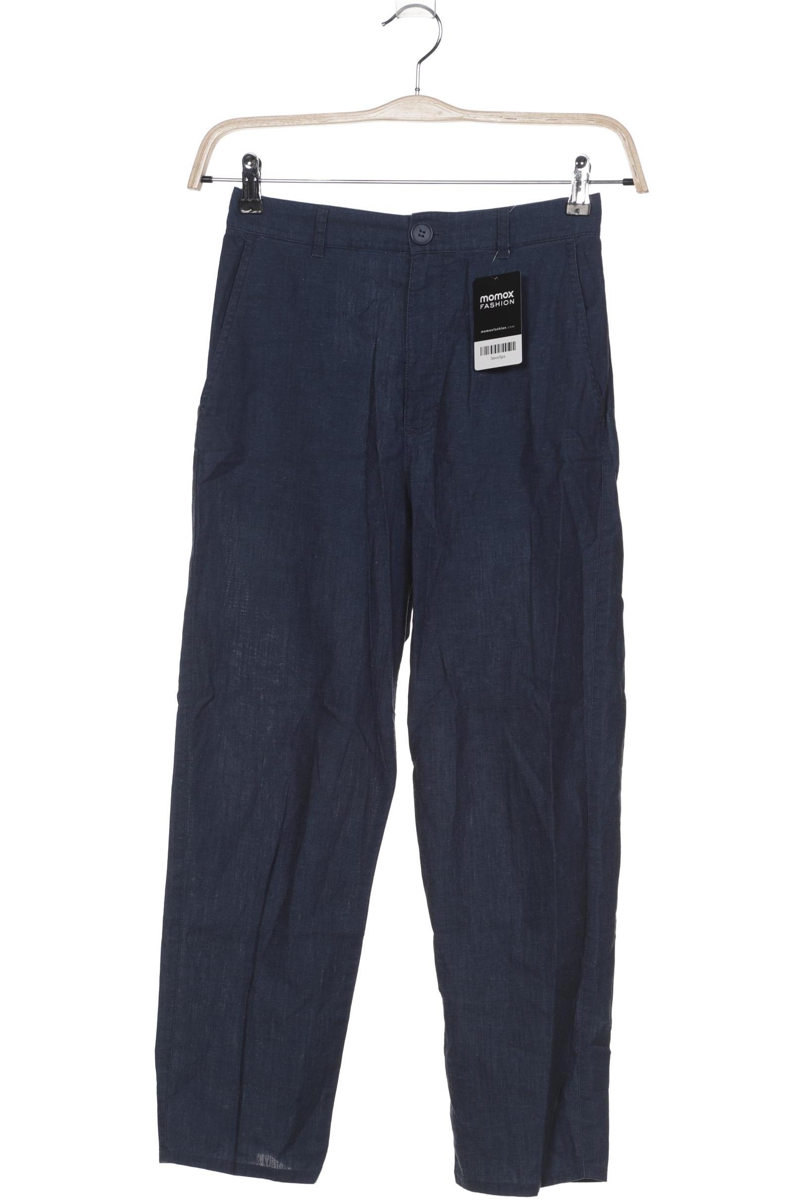 

COS Damen Stoffhose, marineblau, Gr. 34