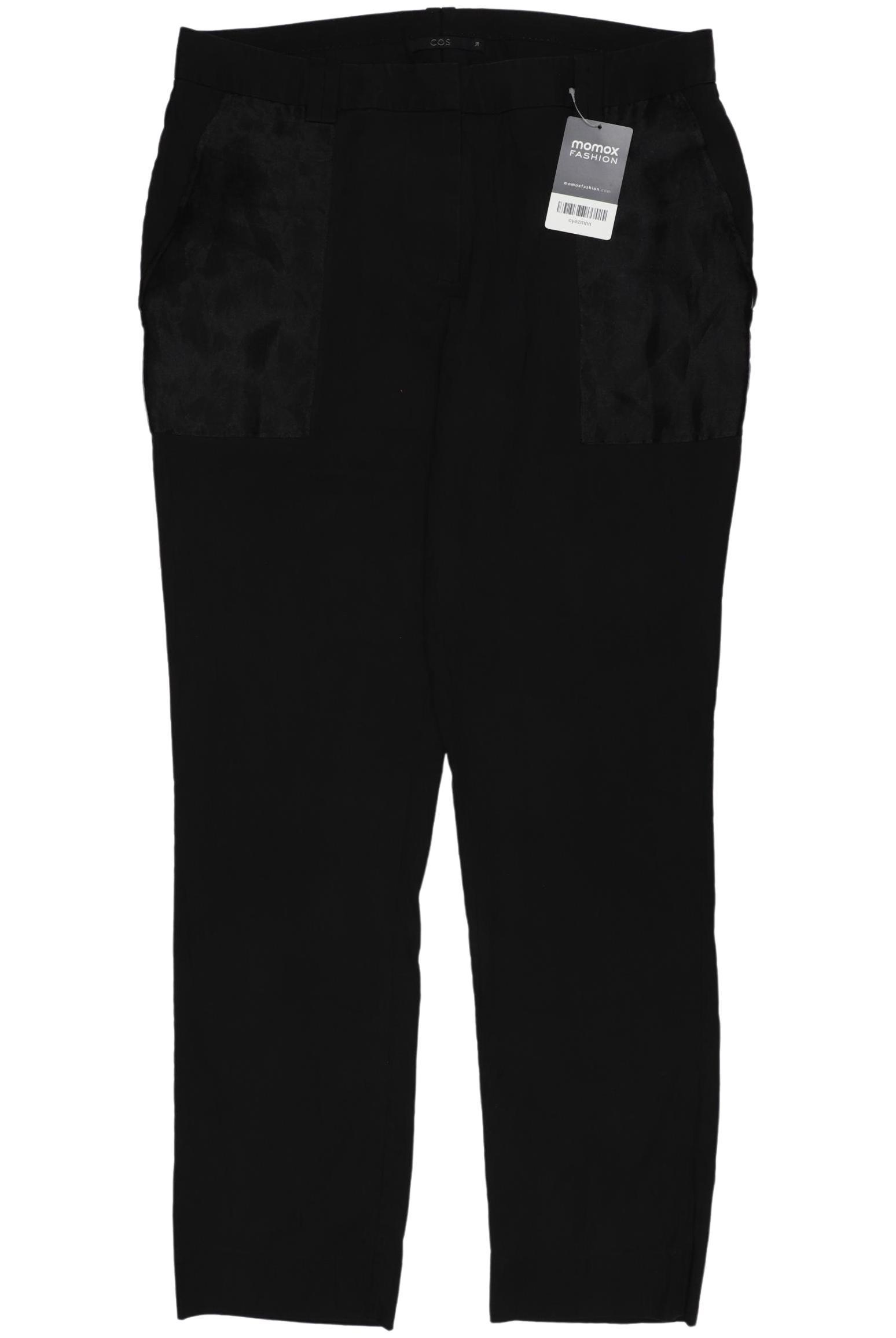 

COS Damen Stoffhose, schwarz, Gr. 38