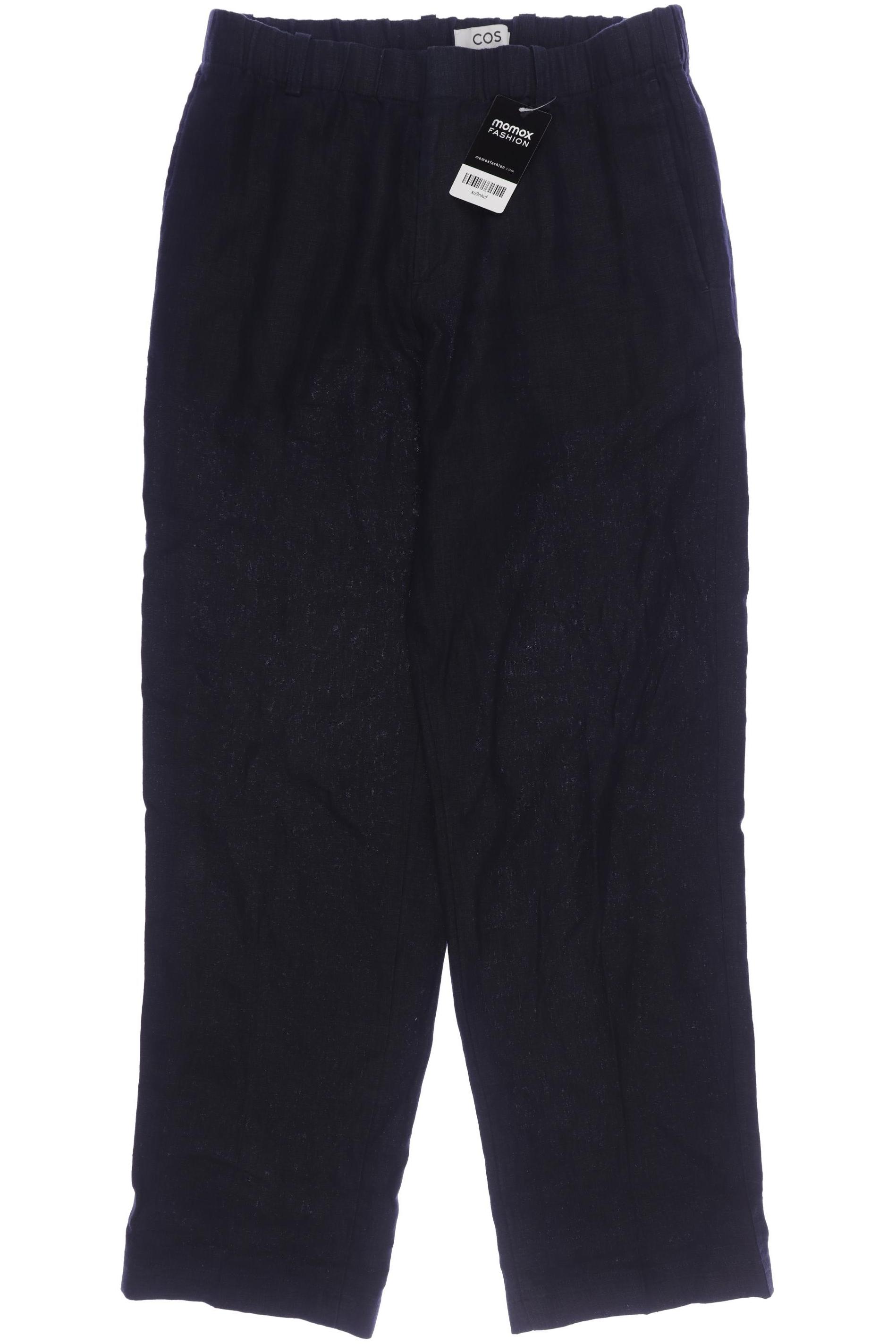 

COS Damen Stoffhose, marineblau, Gr. 46