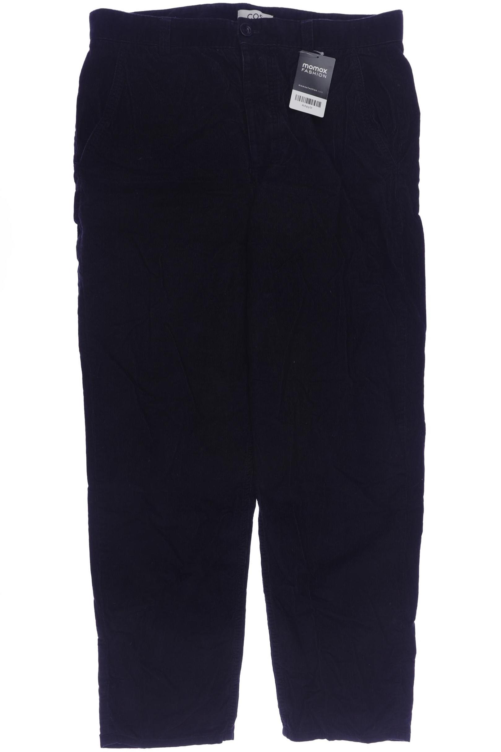 

COS Damen Stoffhose, marineblau, Gr. 40