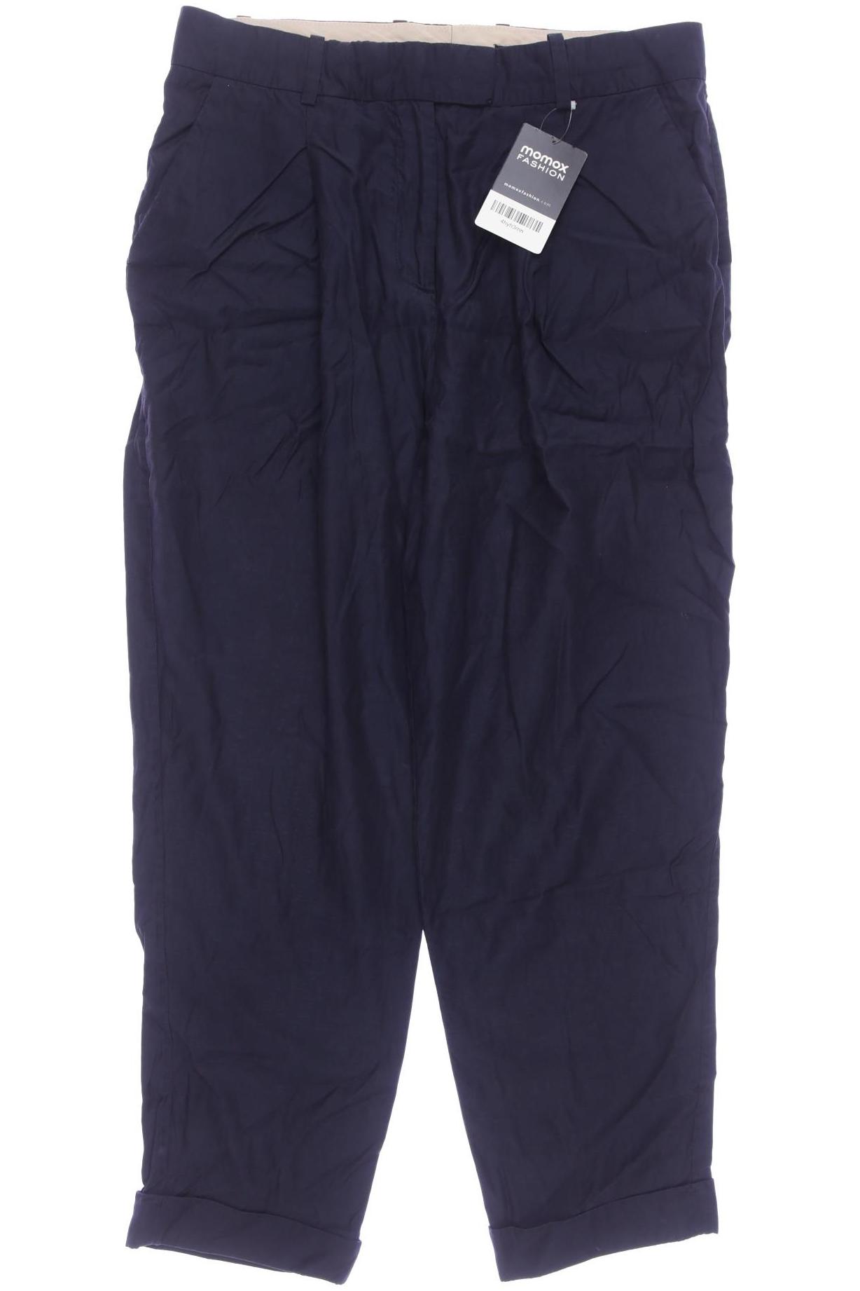 

COS Damen Stoffhose, marineblau, Gr. 34