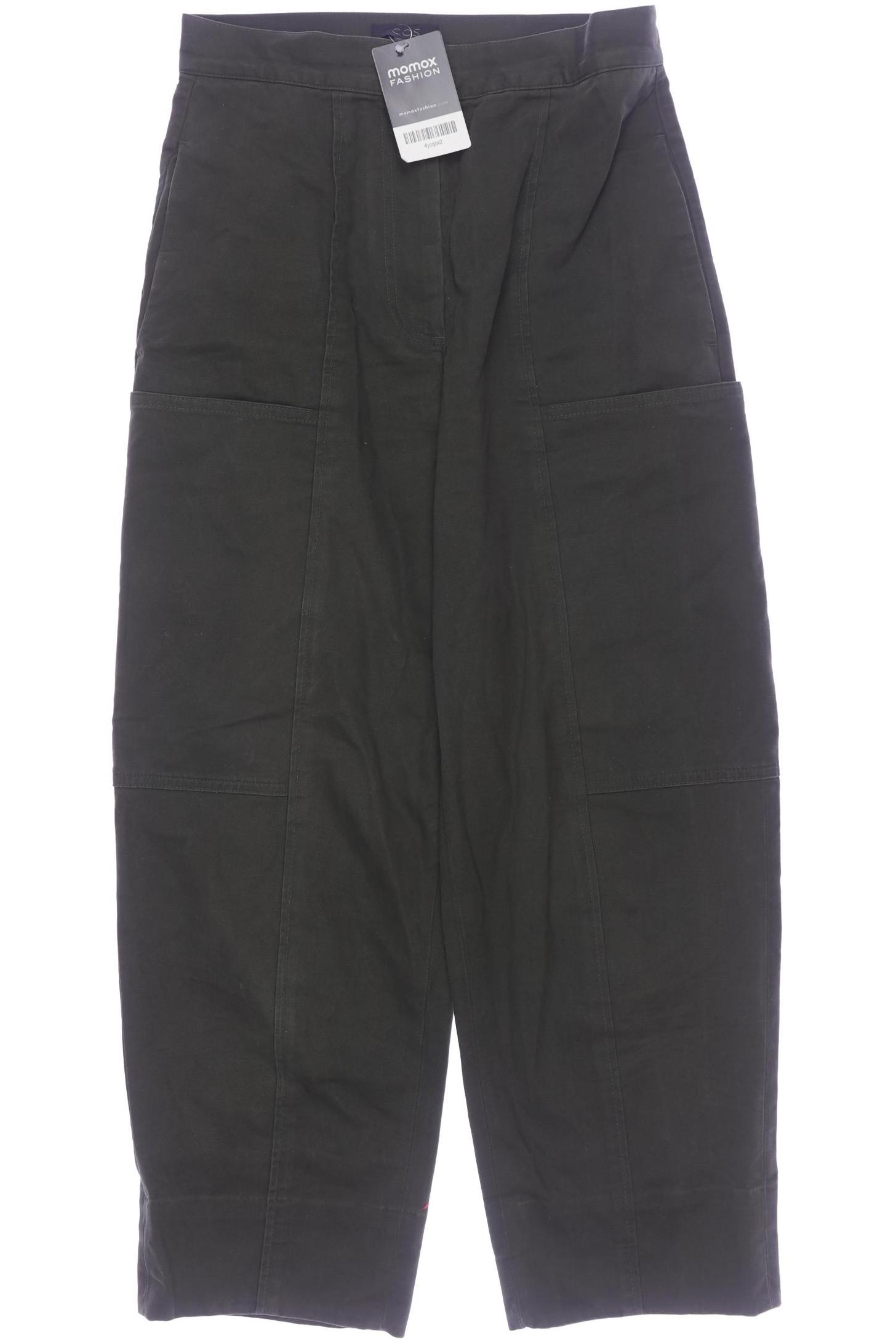 

COS Damen Stoffhose, grün, Gr. 34