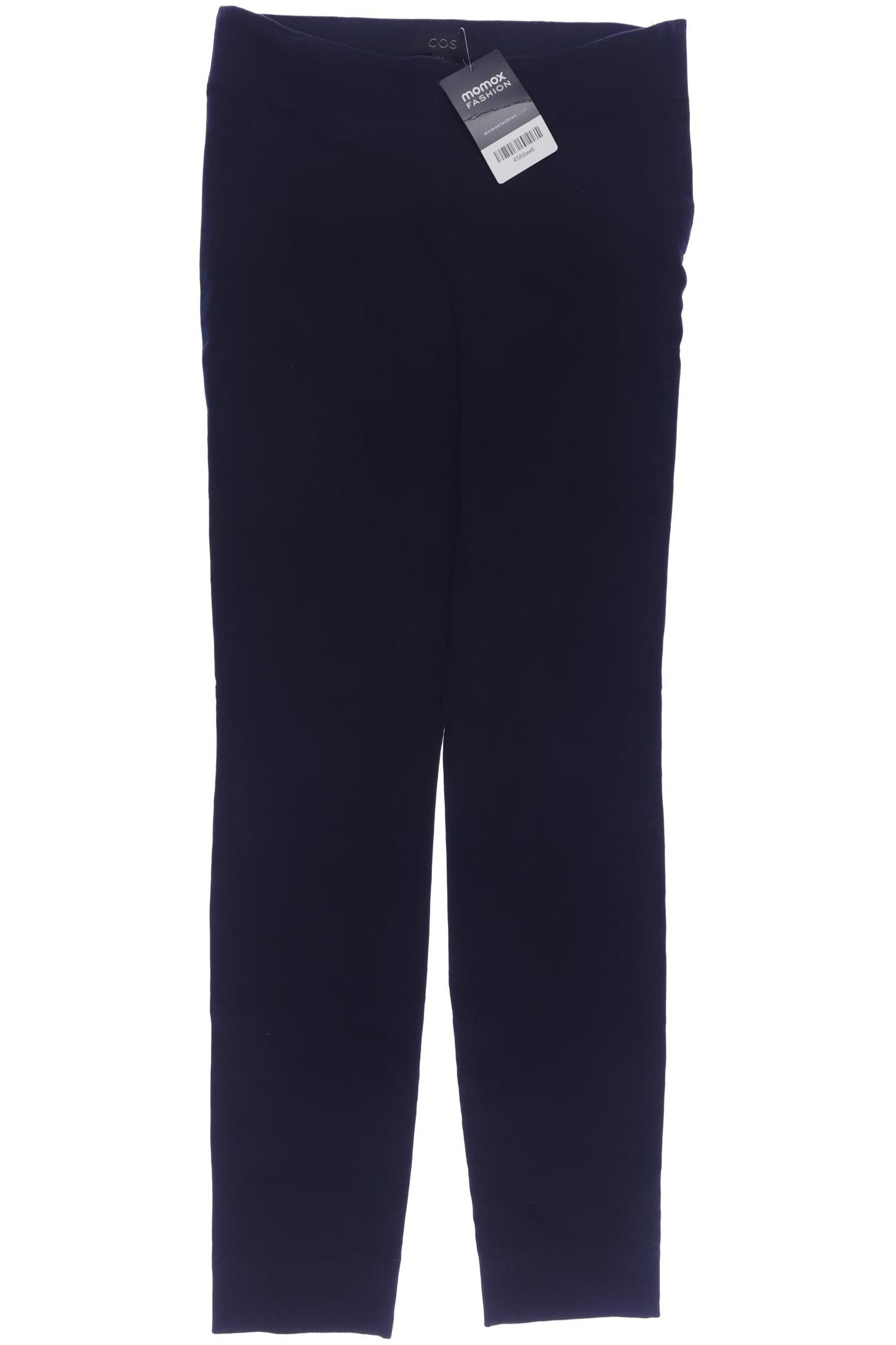 

COS Damen Stoffhose, marineblau, Gr. 34