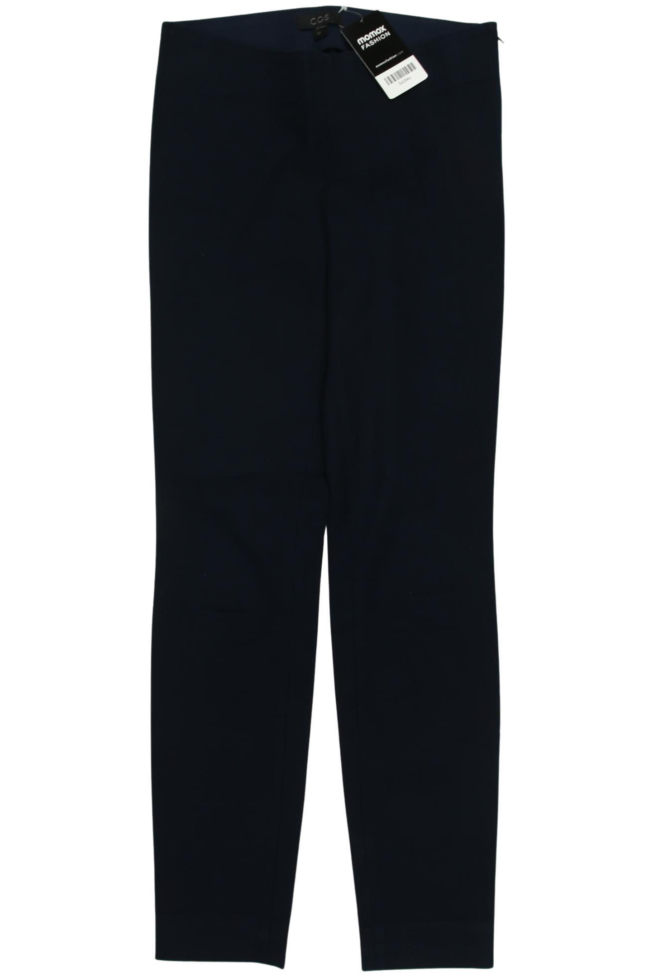 

COS Damen Stoffhose, marineblau, Gr. 34