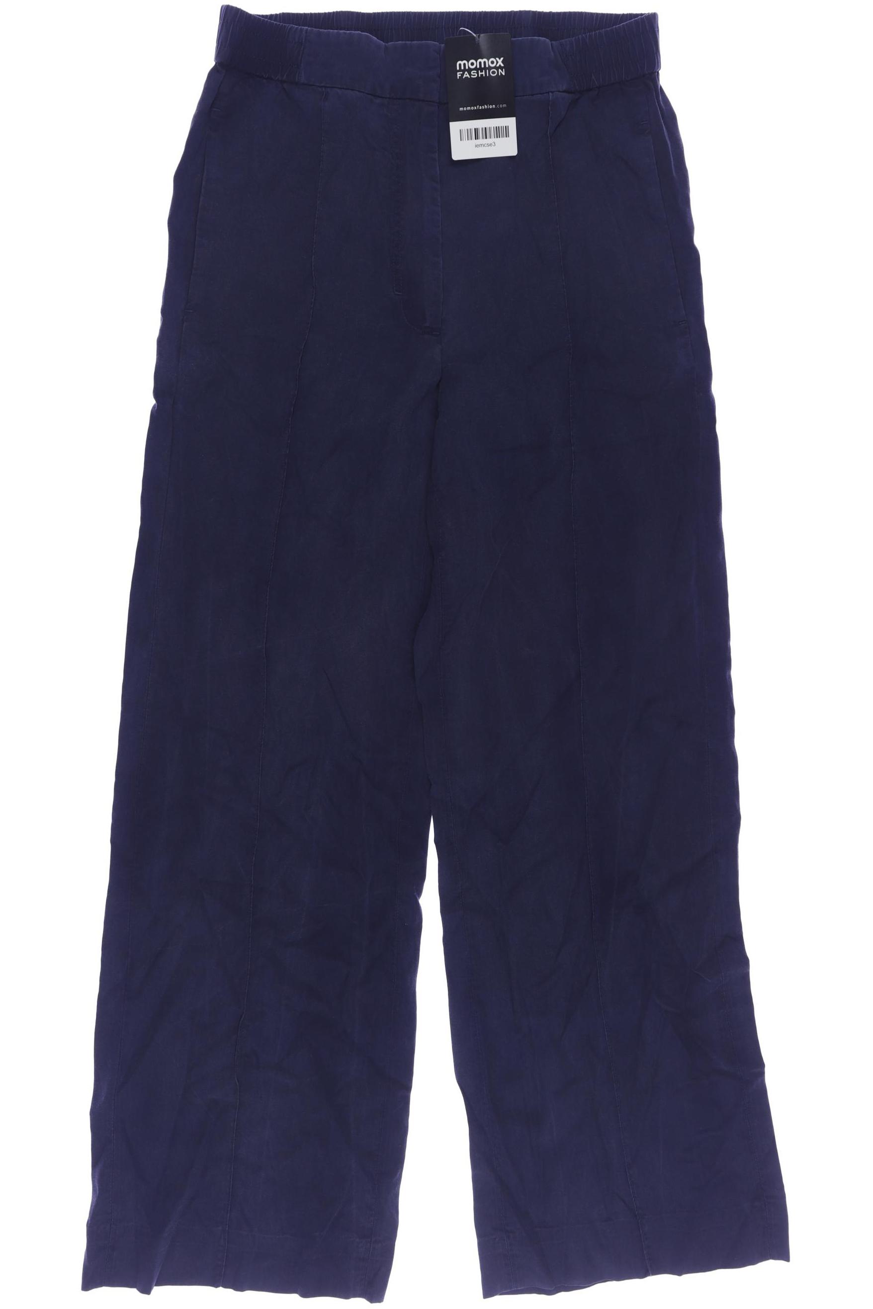 

COS Damen Stoffhose, marineblau, Gr. 34