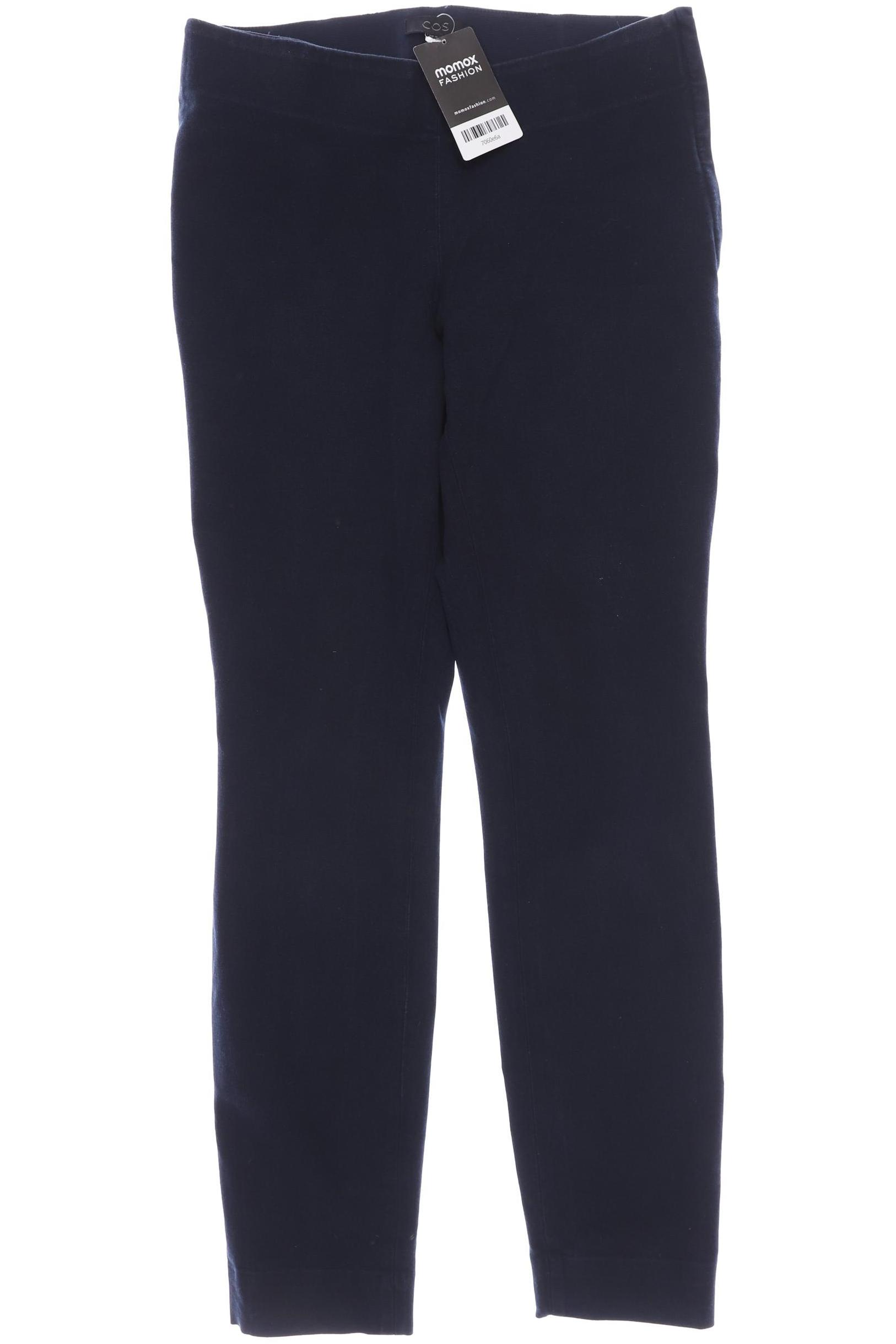 

COS Damen Stoffhose, marineblau, Gr. 40