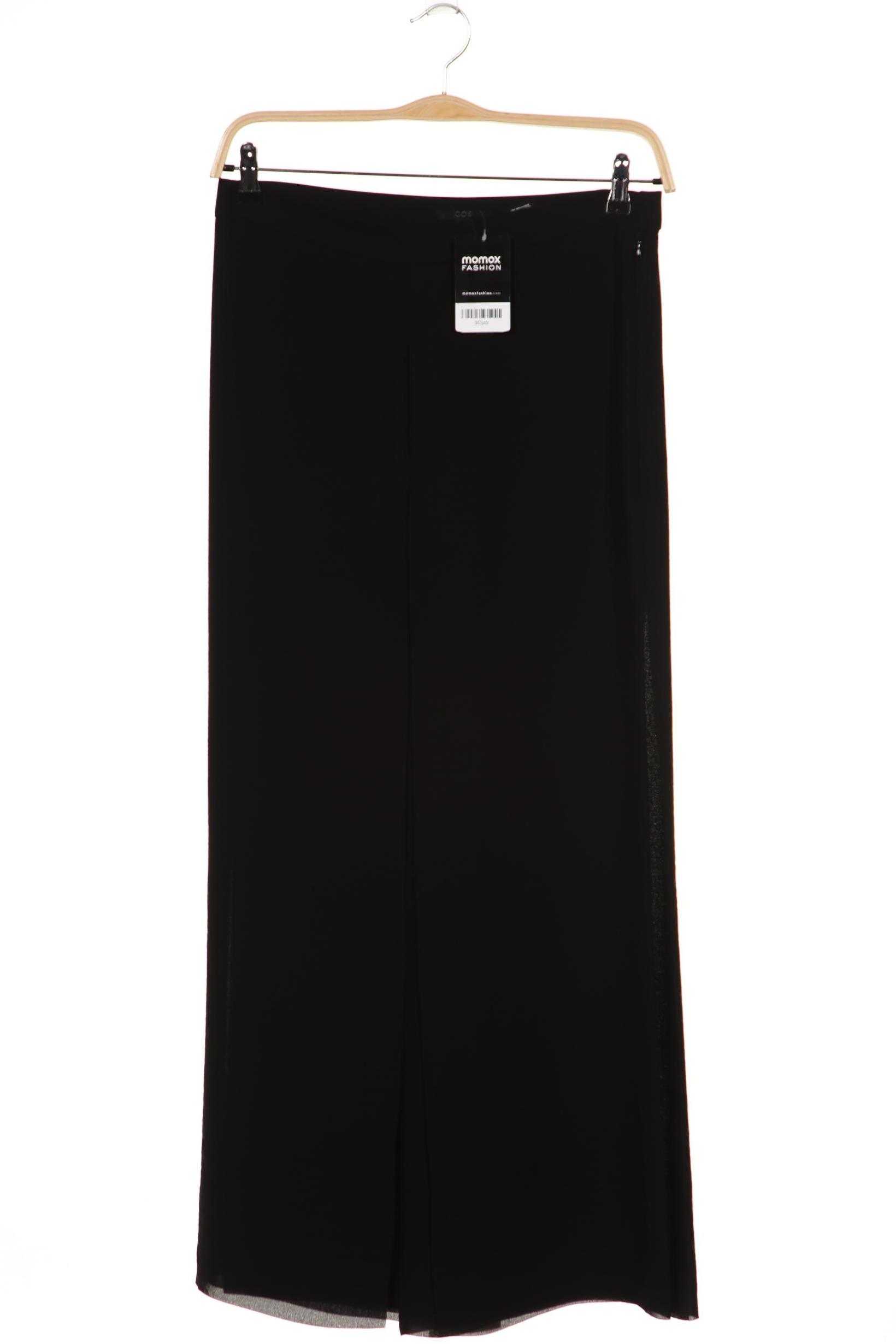 

COS Damen Stoffhose, schwarz, Gr. 38