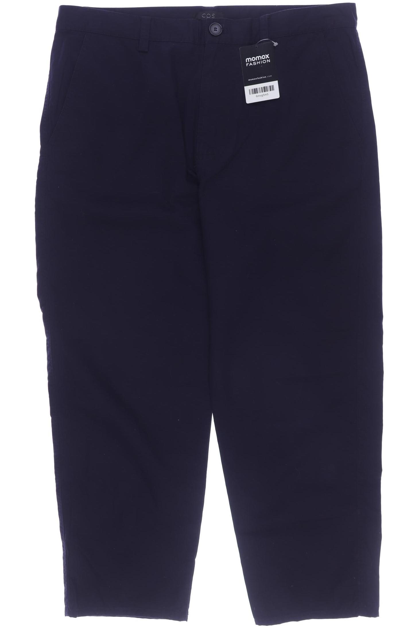 

COS Damen Stoffhose, marineblau, Gr. 42