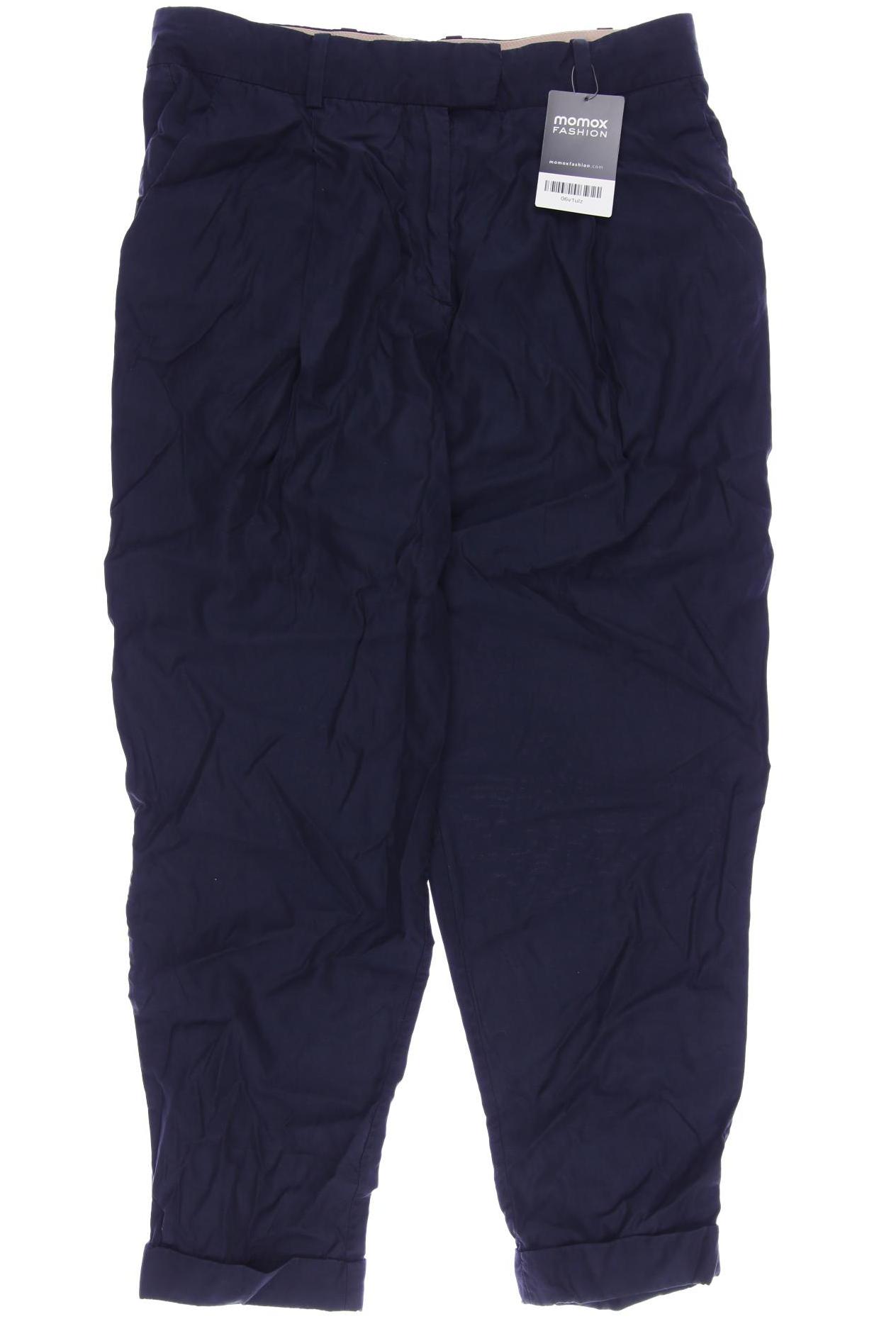 

COS Damen Stoffhose, marineblau, Gr. 34