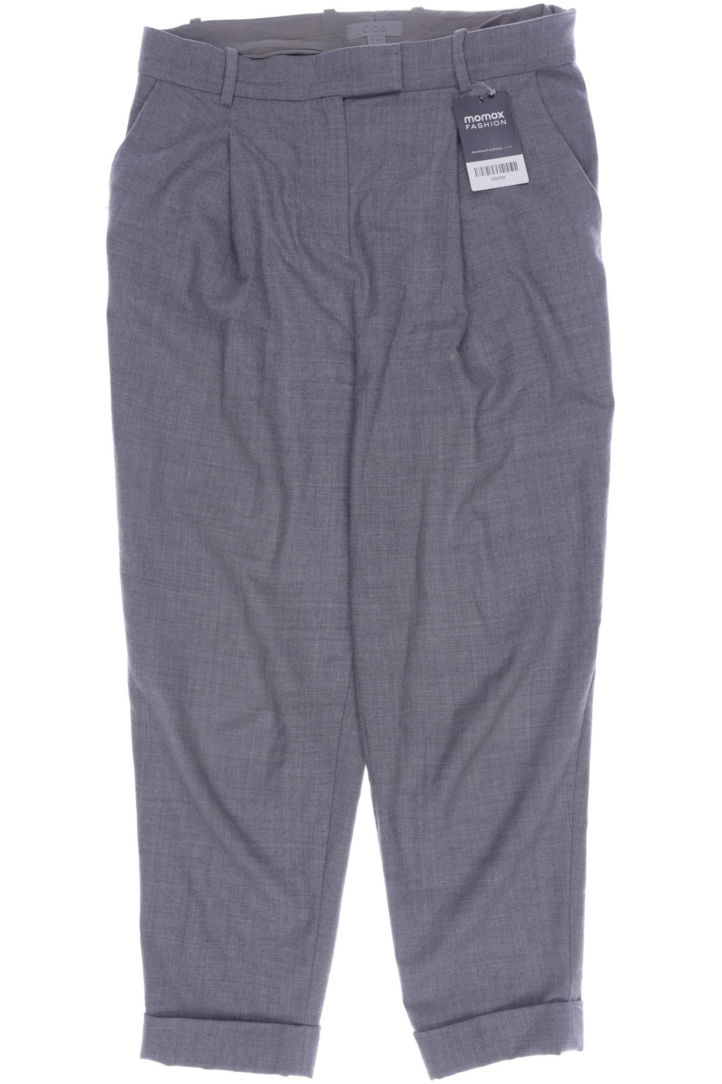 

COS Damen Stoffhose, grau, Gr. 34